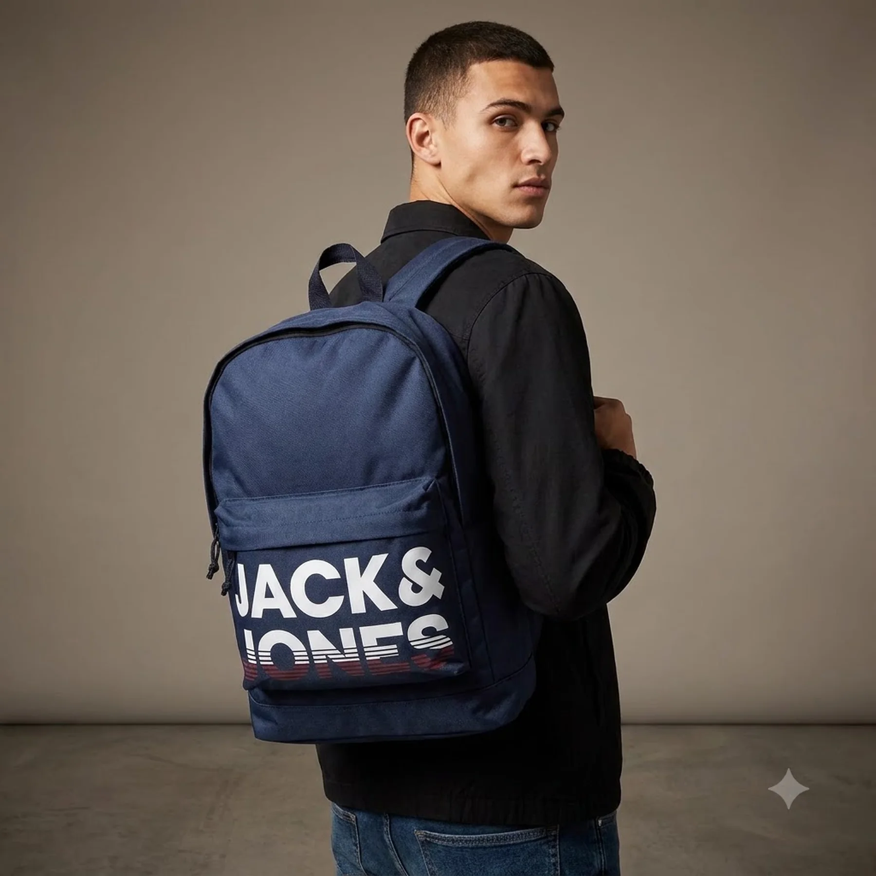 Рюкзак JACCROSS BACKPACK 12193444-Navy Blazer Jack & Jones ONE SIZE Темно-синій