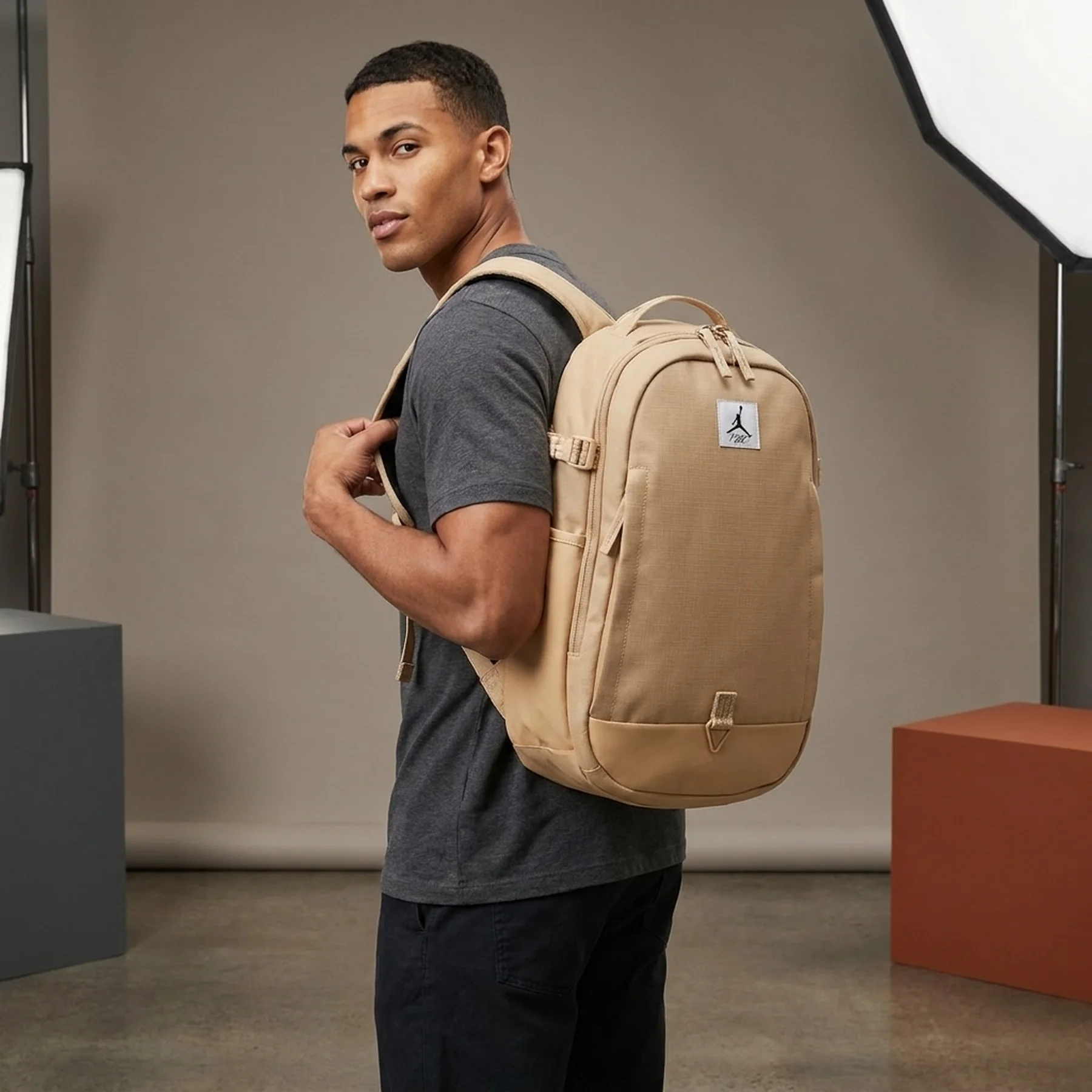 Рюкзак Jordan Cordura (бежевий)
