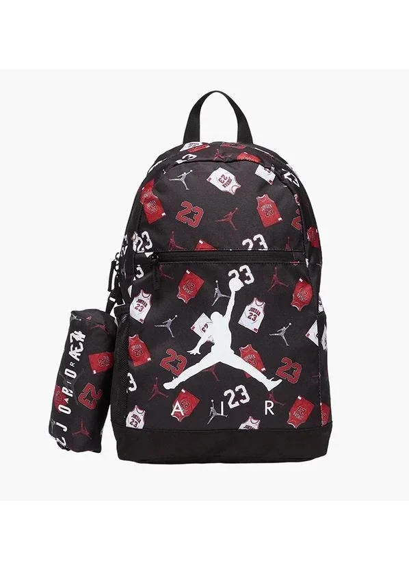 Рюкзак Jordan With Pencil Case Black/Multi (9B0503-W0G)
