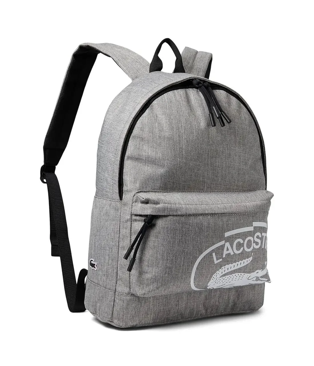 Рюкзак Lacoste Neocroc на блискавці з логотипом 1159830651 (Сірий One Size)