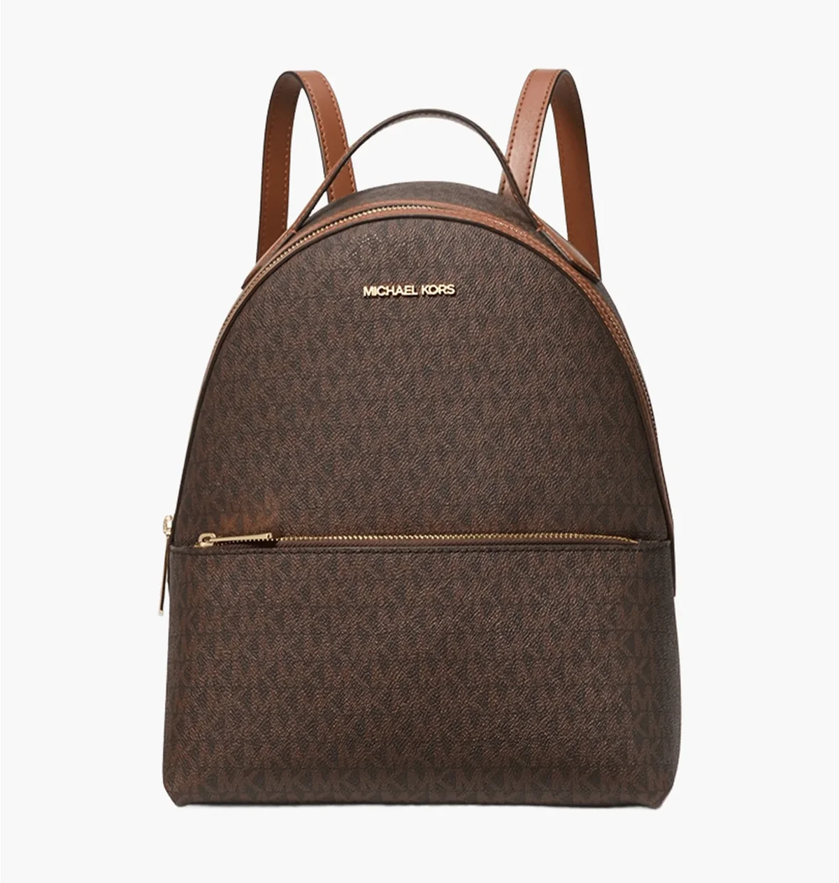 Michael Kors Sheila Medium Logo Backpack brown