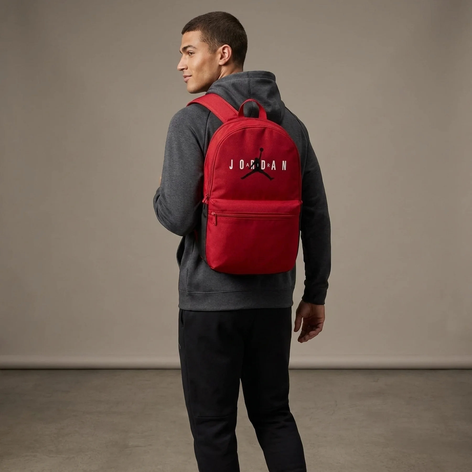 Рюкзак Nike Jordan з логотипом 1159820305 (Червоний One size)