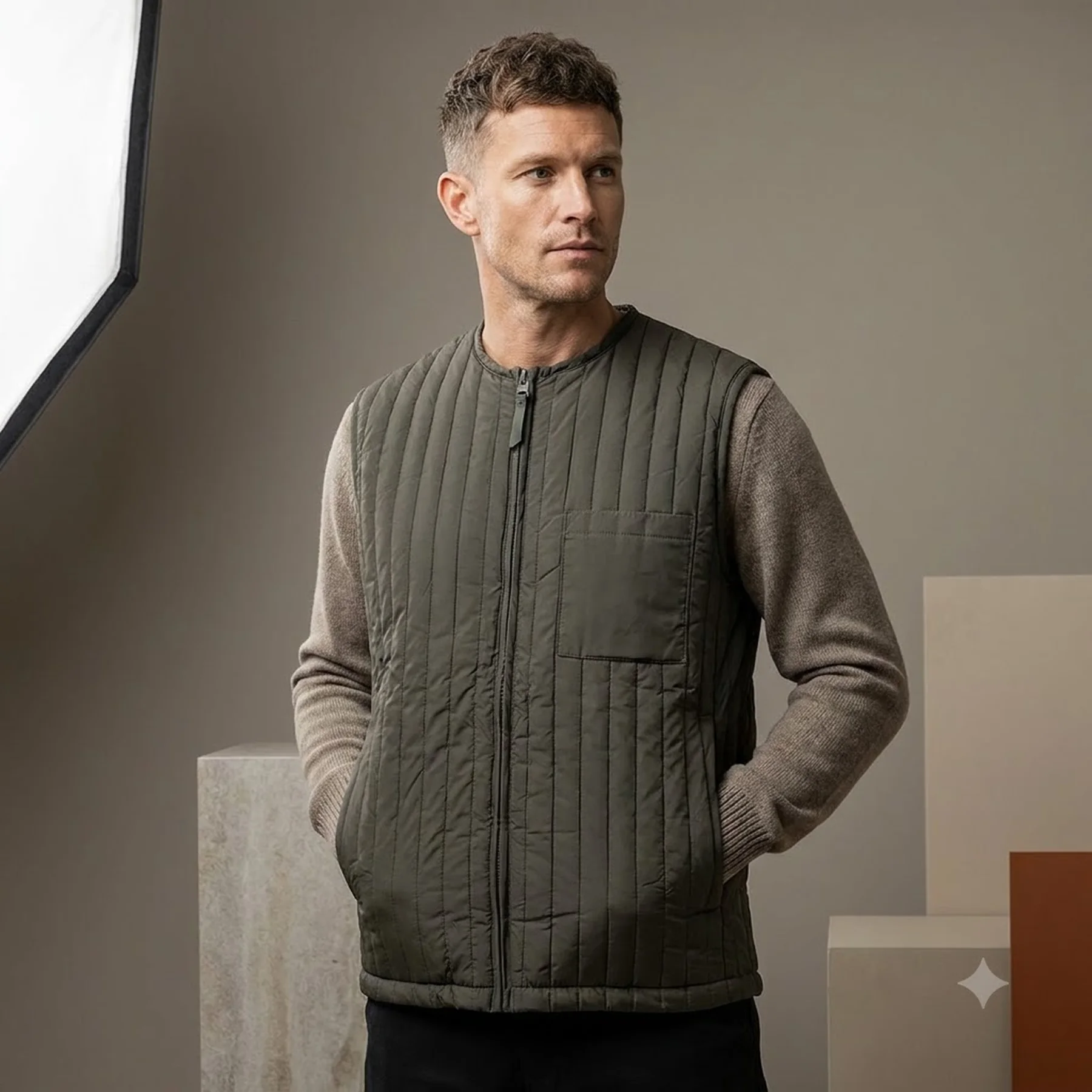 Рюкзак Rains Vests Black (1832-GREEN)
