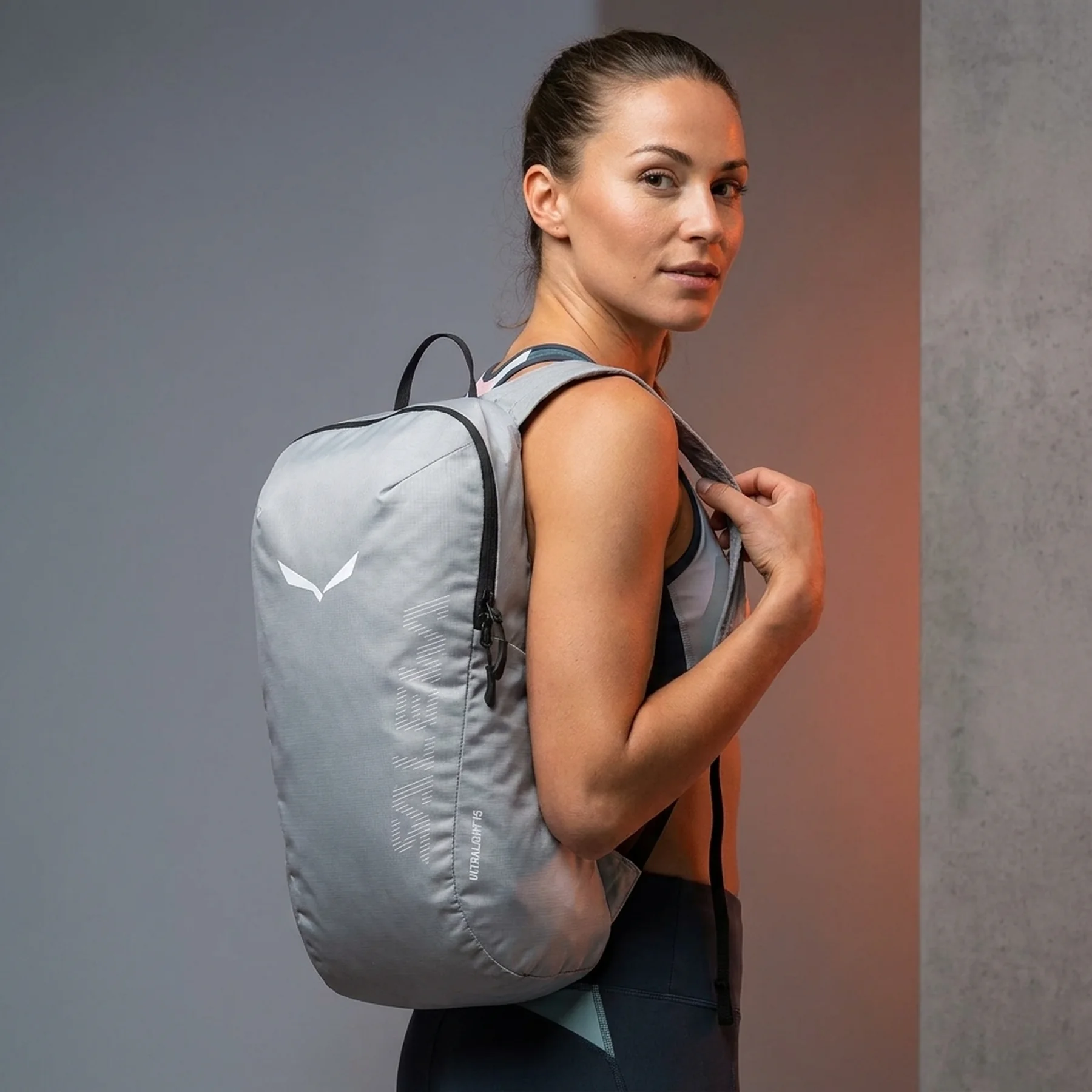 Рюкзак Salewa ULTRALIGHT 15L 1419 0540 - UNI - сірий