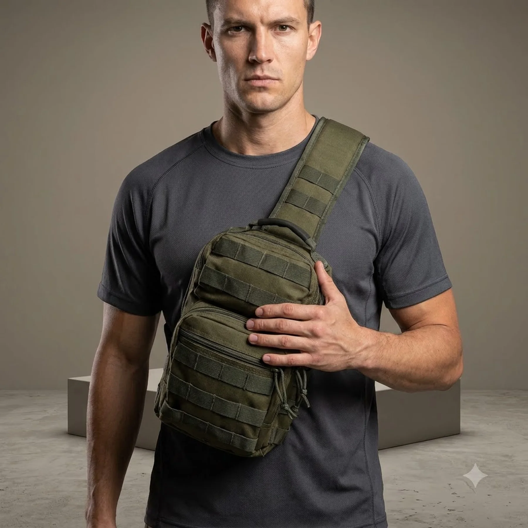 Рюкзак тактичний однолямковий KOMBAT UK Mini Molle Recon Shoulder Bag
