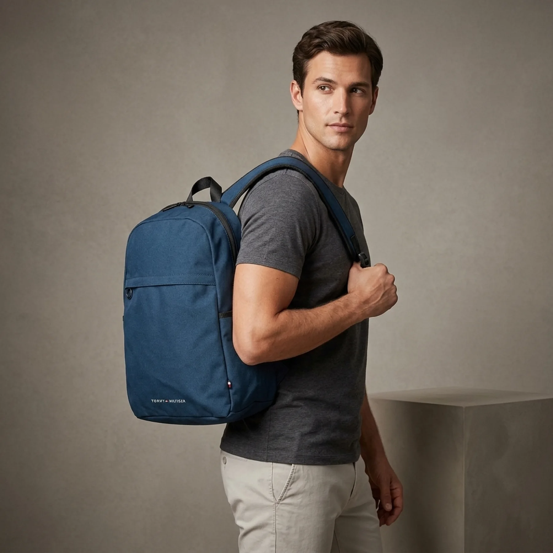 Рюкзак Tommy Hilfiger із логотипом 1159826533 (Синій One Size)