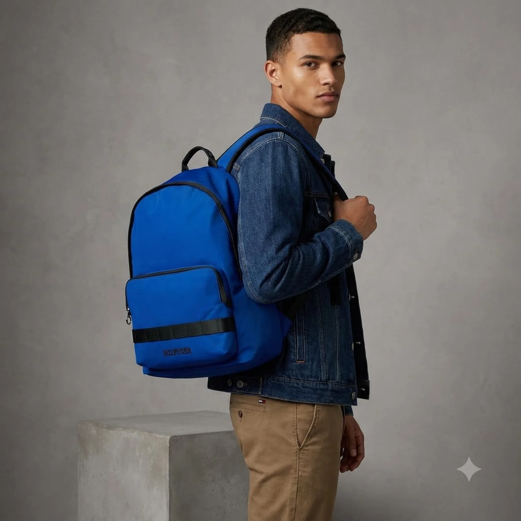 Рюкзак Tommy Hilfiger із логотипом 1159833346 (Синій One Size)