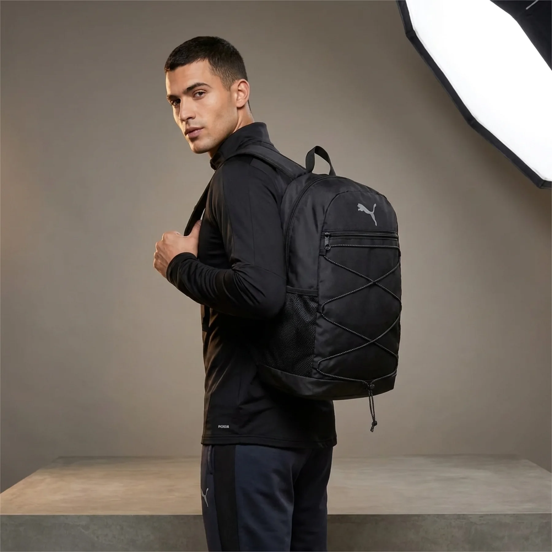 Рюкзак Unisex PUMA PLUS Backpack II 09118101 Puma Чорний