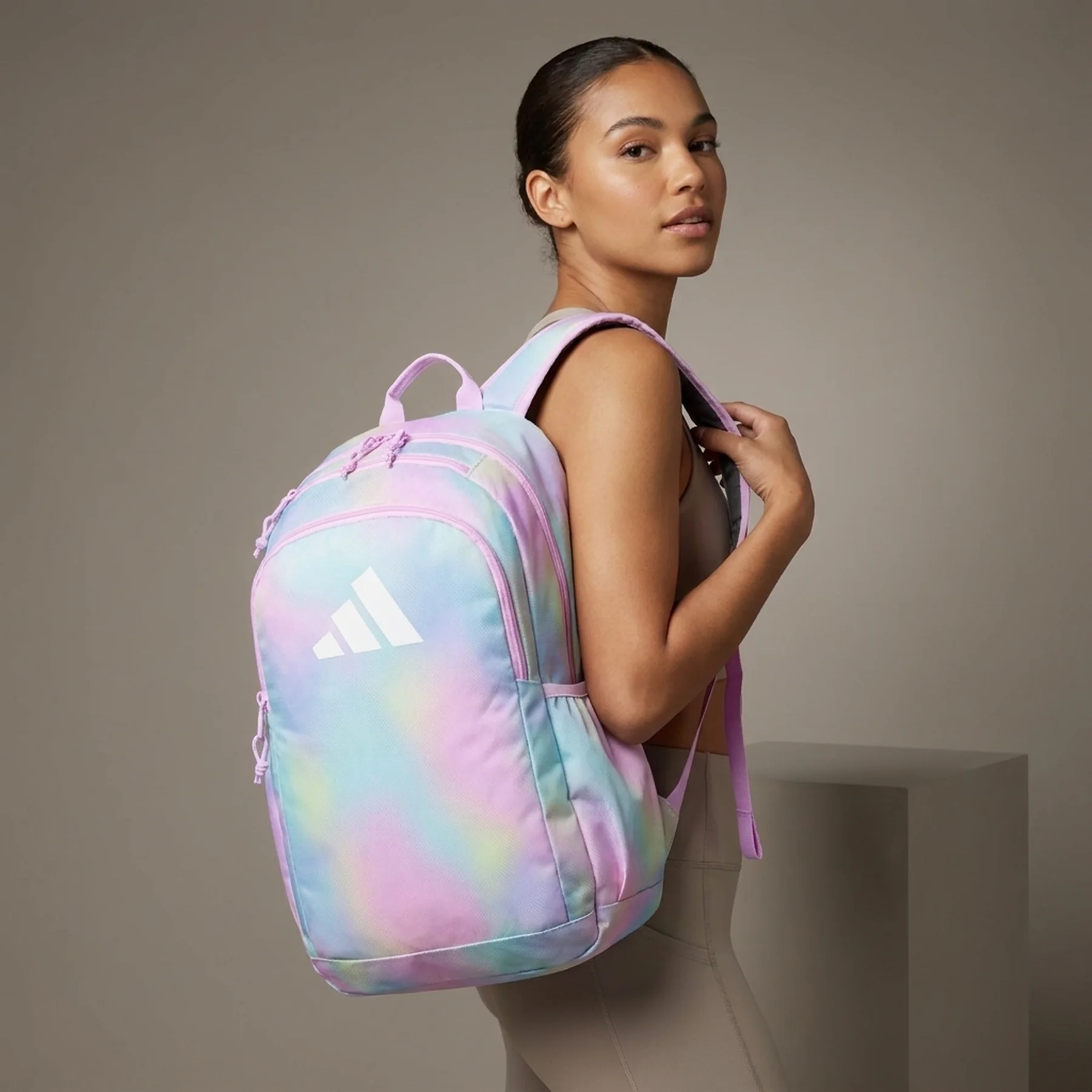 Рюкзак з принтом Adidas на блискавці 1159848424 (Різні кольори One Size)