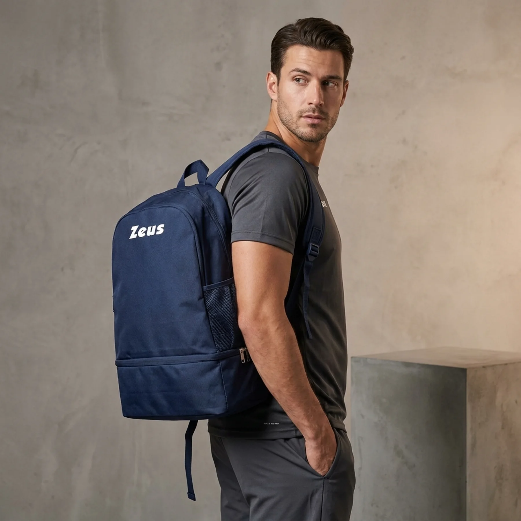 Рюкзак Zeus Zaino Start Blu