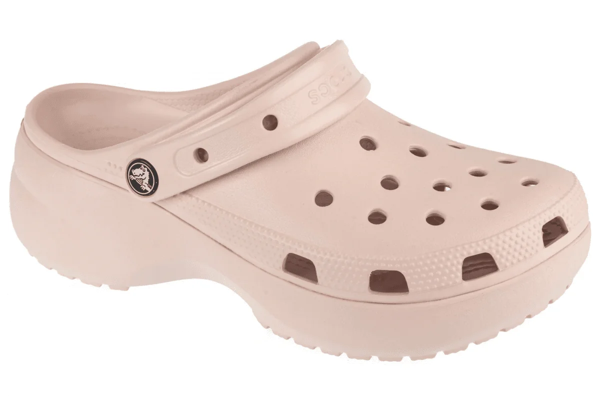 Сабо CLASSIC PLATFORM CLOG W 206750-6UR CROCS W6 (36-37) Бежевий