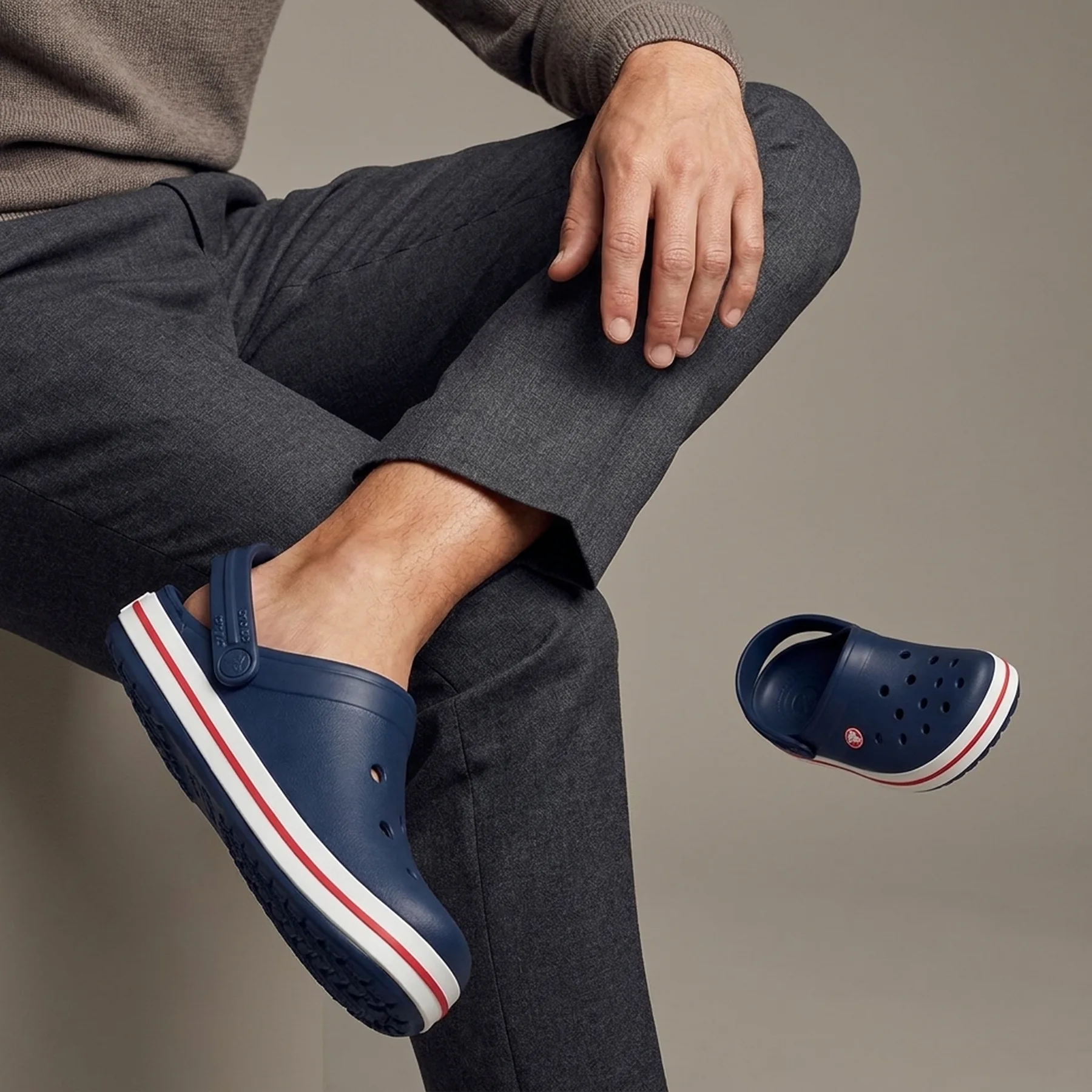Сабо CROCBAND 11016-410-NAVY CROCS M10/W12(43-44) Темно-синій