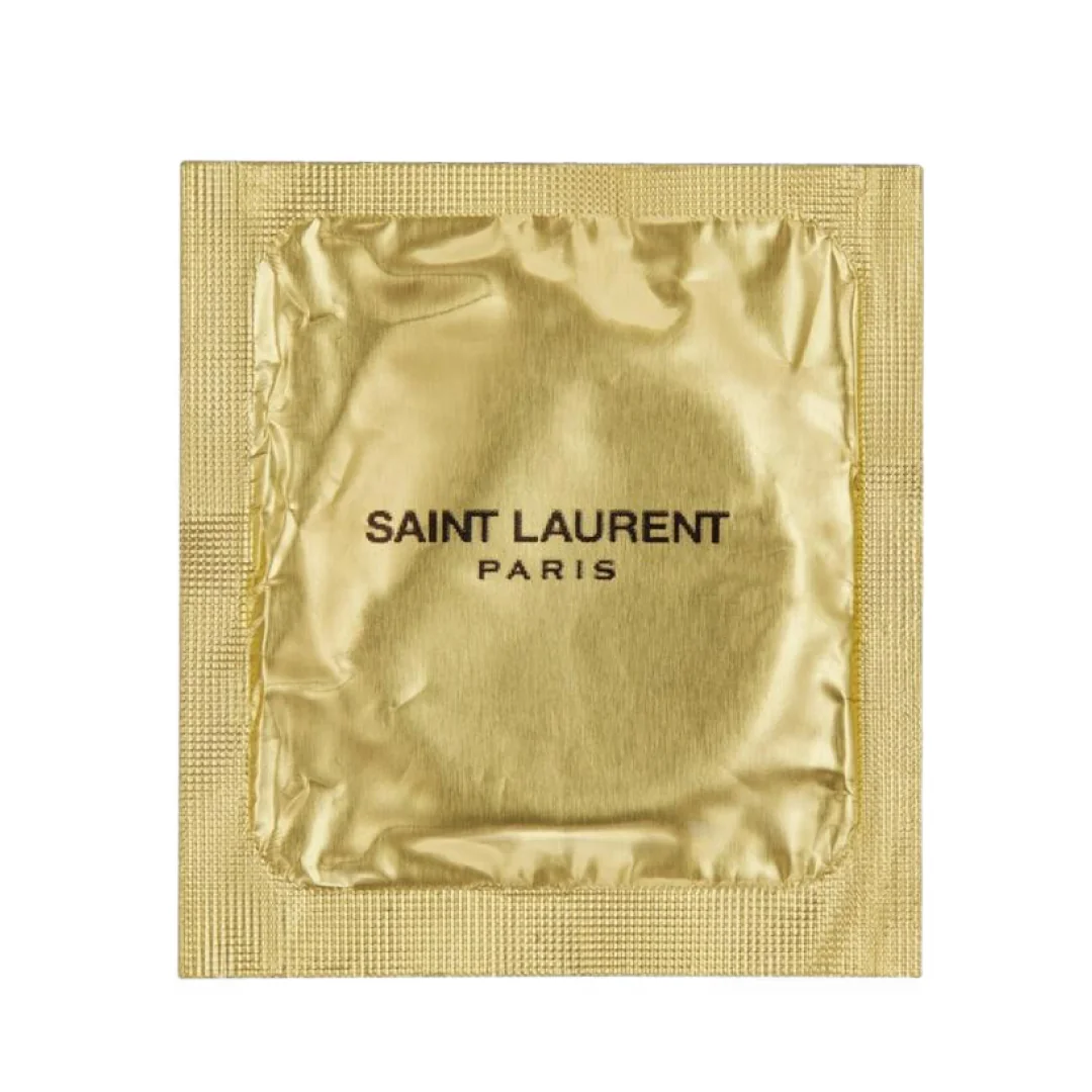 Аксесуар Saint Laurent Condom Gold