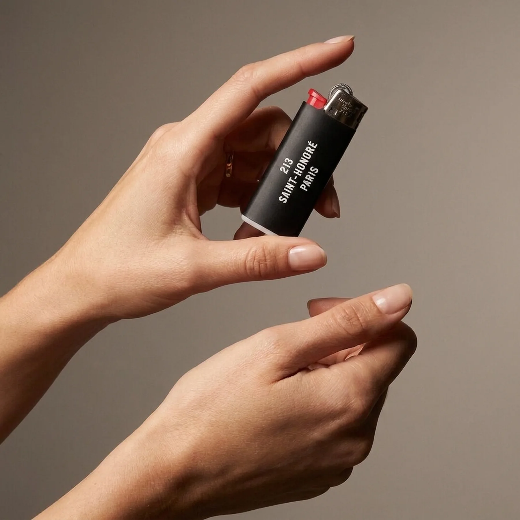 Аксесуар Saint Laurent Lighter Black 213