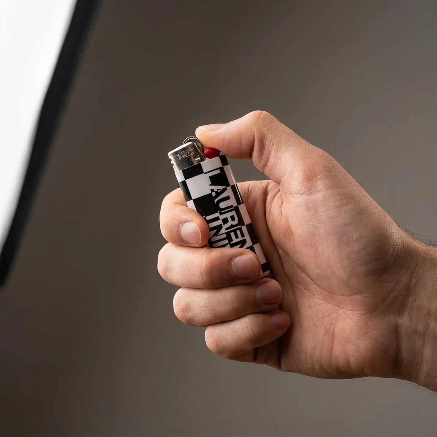 Аксесуар Saint Laurent Lighter Checker