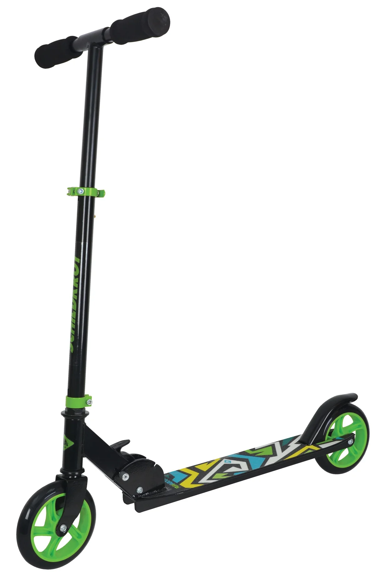 Самокат унісекс Schildkröt City Scooter Runabout 145Mm Black/Green (510304)