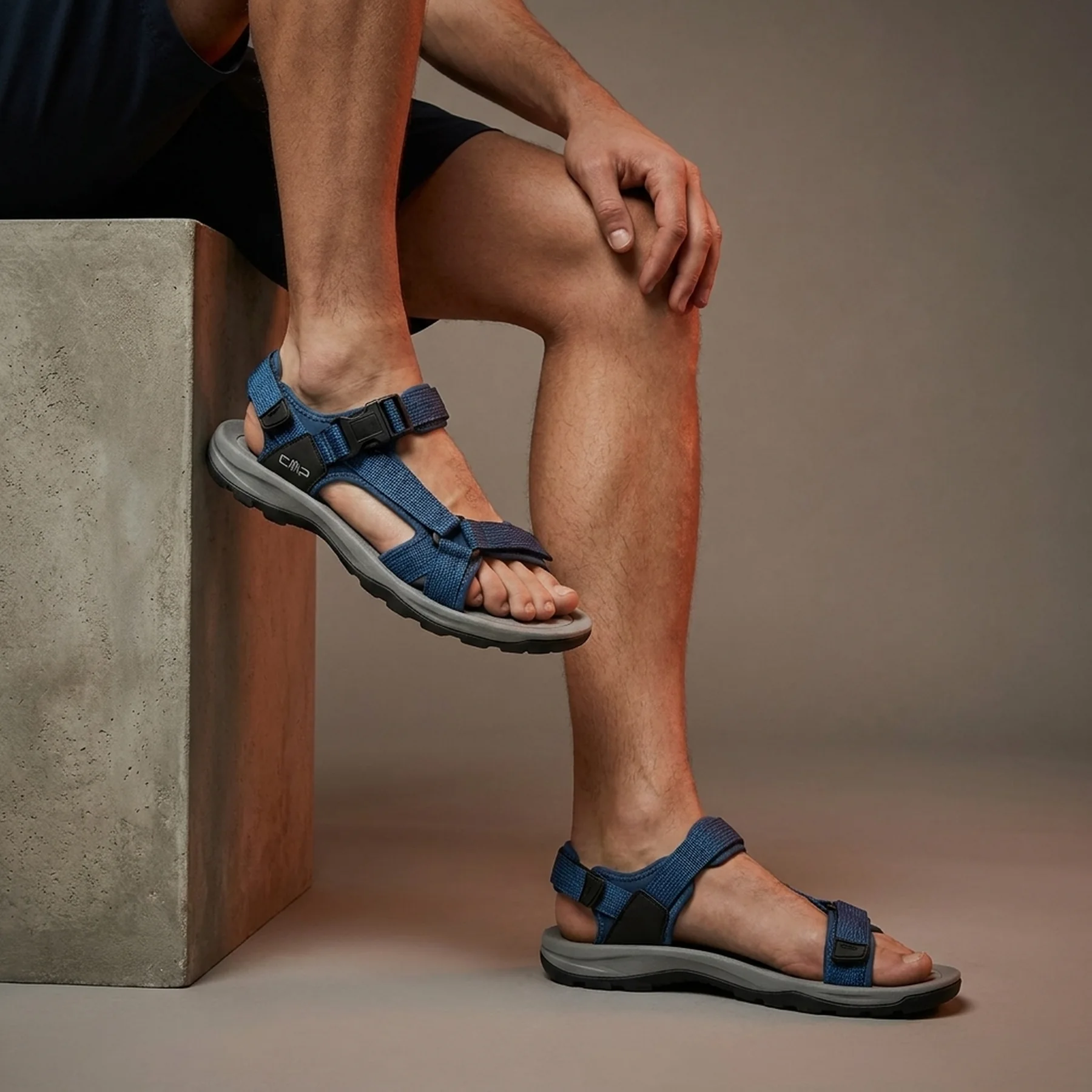 Сандалі HAMAL HIKING SANDAL 38Q9957-N838 CMP 40 Темно-синій