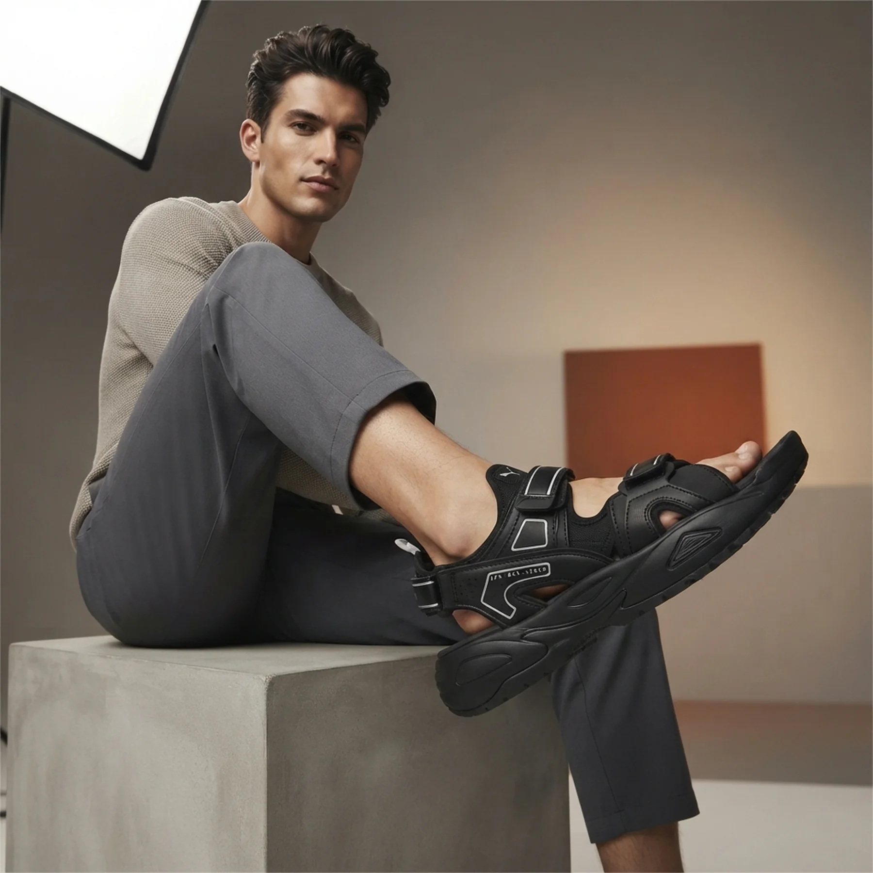 Сандалі Puma Traek 38907201 Puma 10 (44,5) Чорний