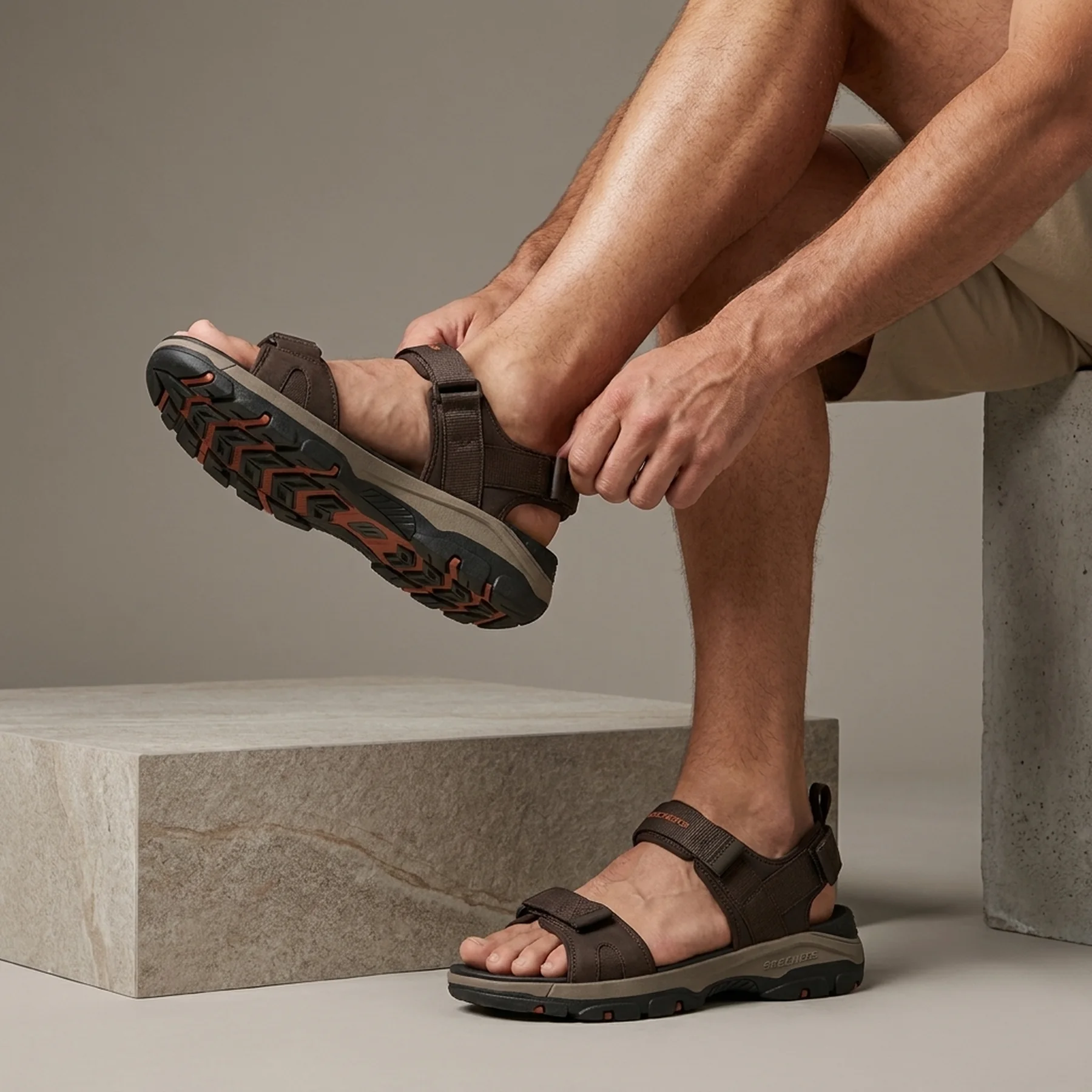 Сандалі Skechers Tresmen Ryer Chocolate