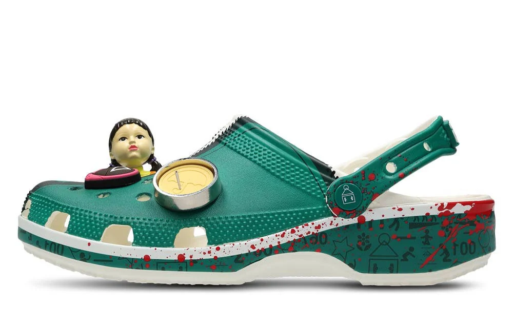 Сандалі унісекс Crocs Collaborative 'Squid Game' X Classic Clog (210224-90H)