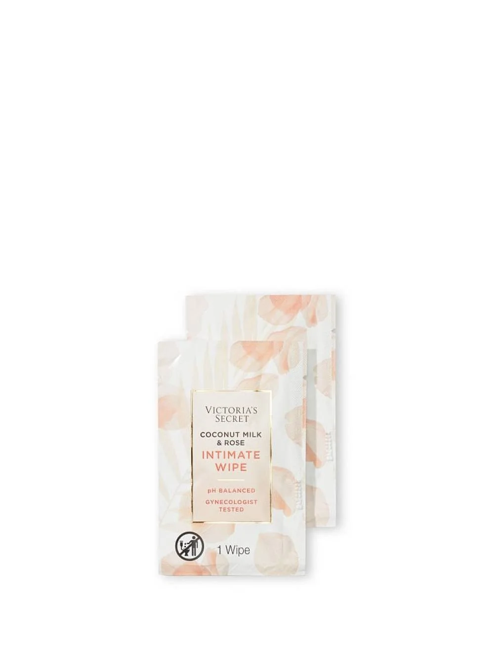 Серветки для інтимної гігієни Coconut Milk & Rose Victoria's Secret 1159842654 (Бежевий One size)