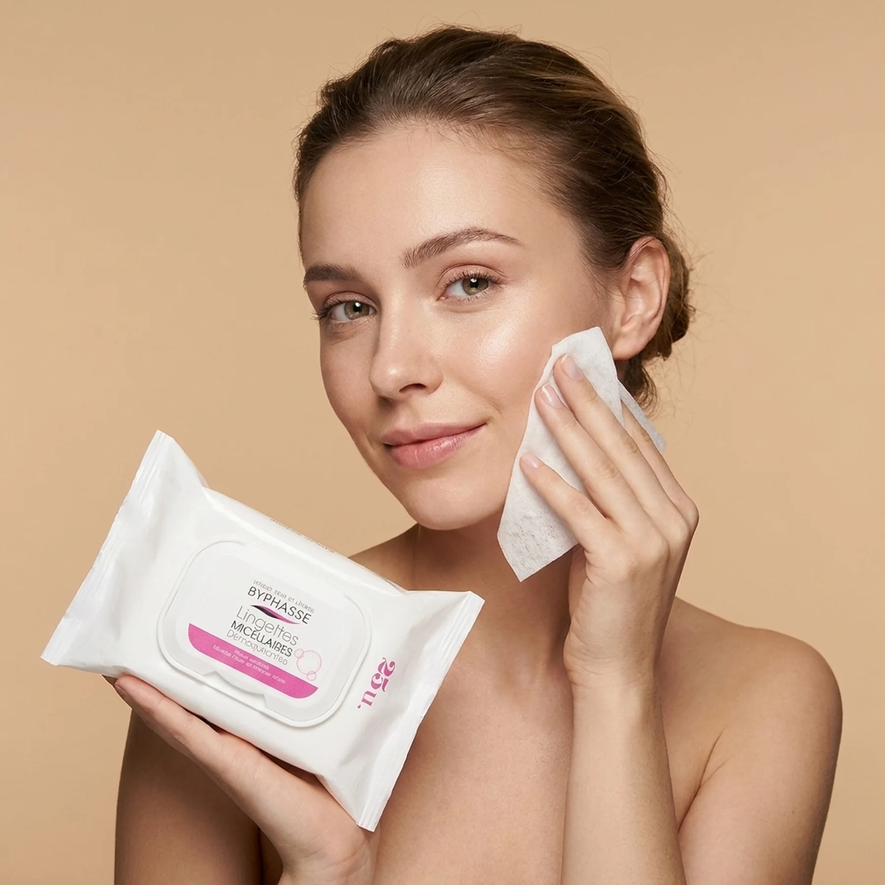 Салфетки очищающие Byphasse Make-up Remover Wipes Micellar Solution Sensitive Skin 25 шт.