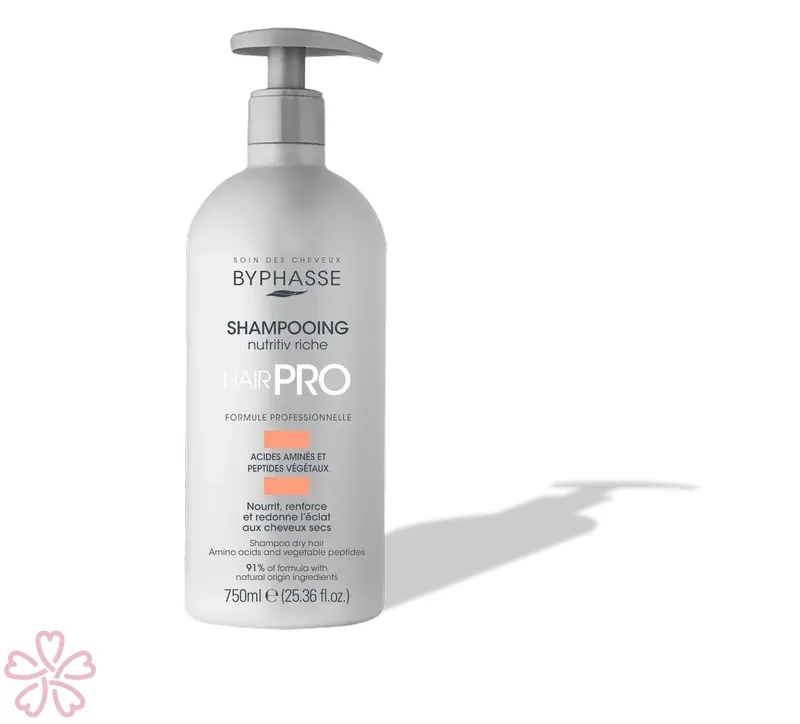 Шампунь для сухих волос Byphasse Hair Pro Shampoo Nutritiv Riche Dry Hair 750 мл