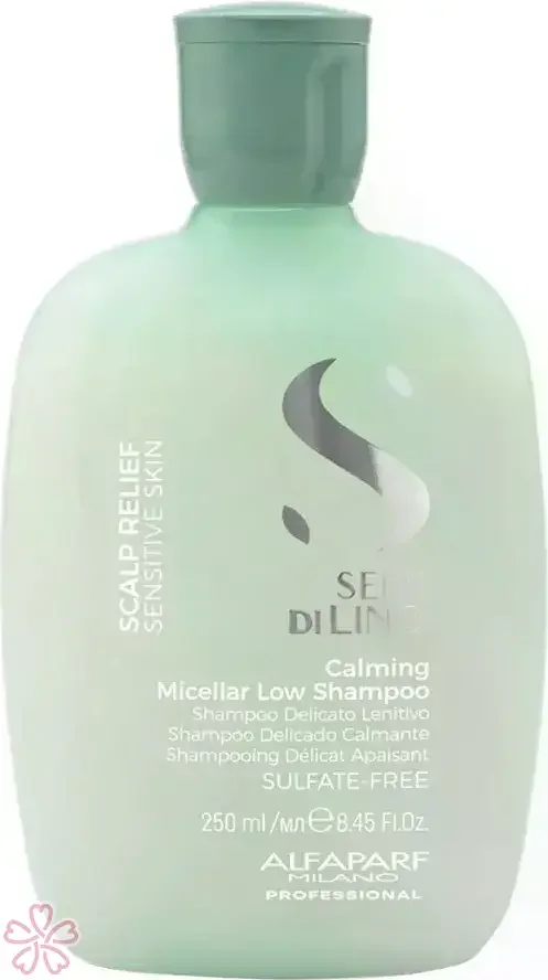 Шампунь Alfaparf Milano Semi Di Lino Scalp Relief Calming Micellar Low Shampoo 250 мл