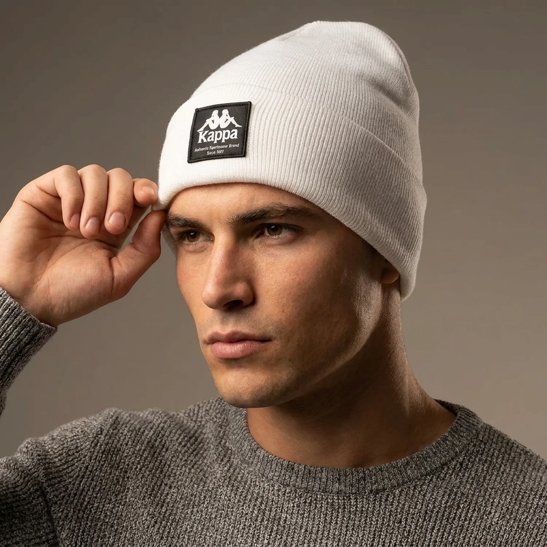 Шапка 123324KAP-00 Kappa one size (59) Білий