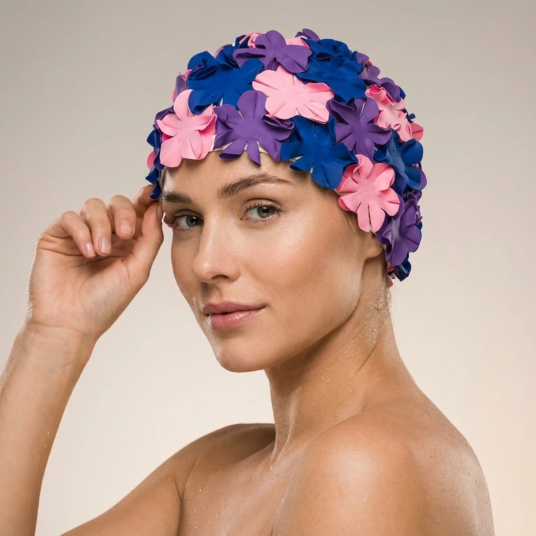 Шапка для плавання Aqua Speed ​​BLOOM