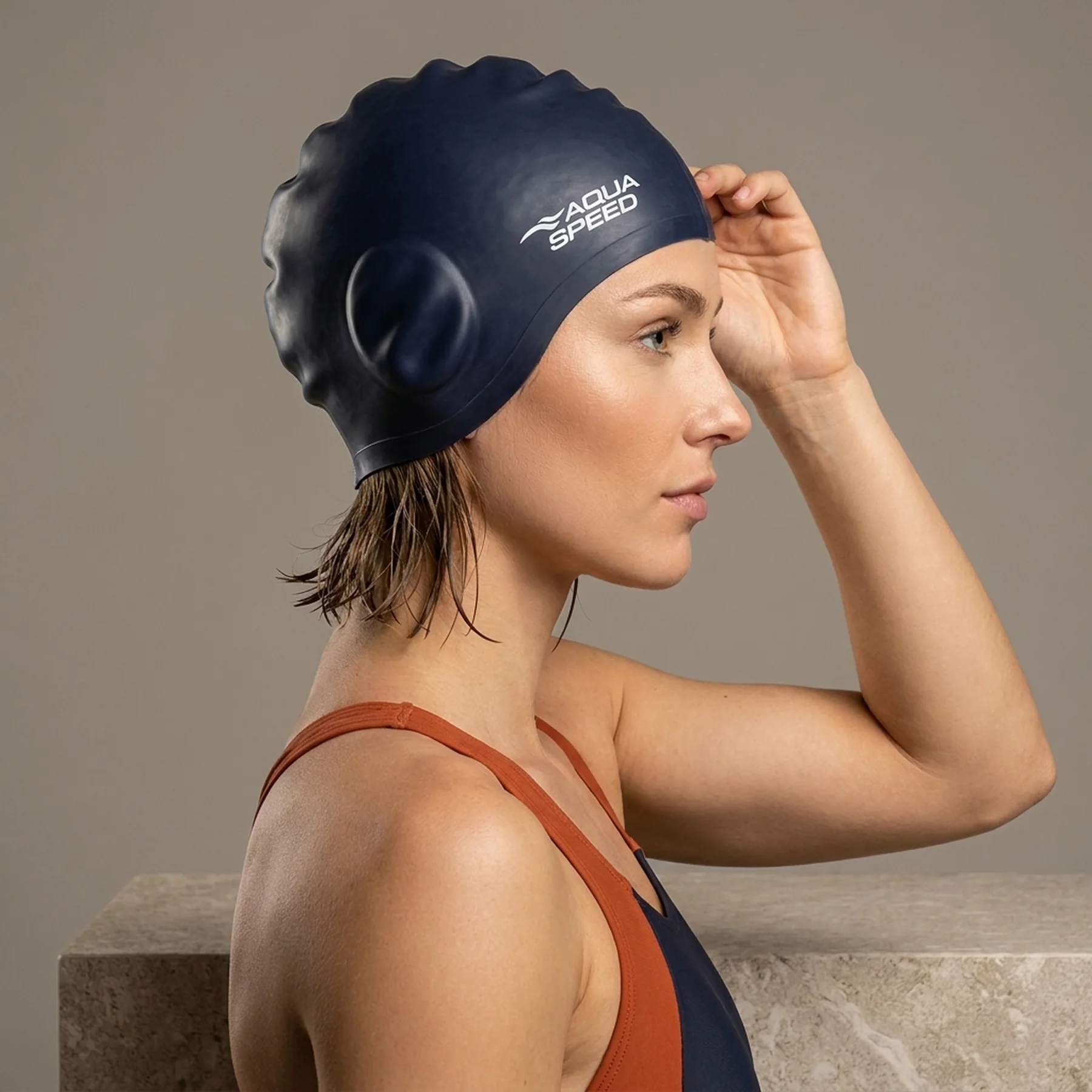 Шапочка для плавання Aqua Speed EAR CAP Comfort