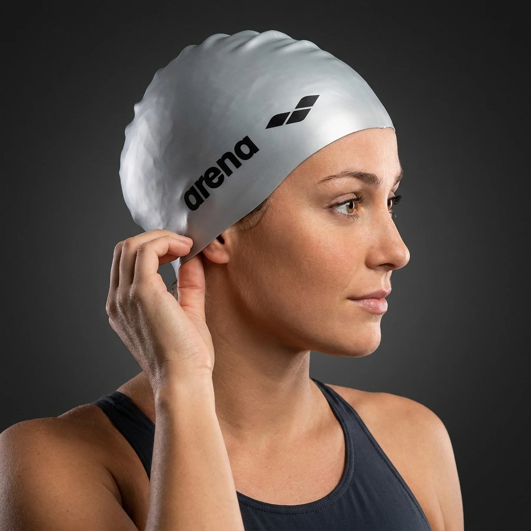 Шапка для плавания CLASSIC SILICONE 91662-51 Arena UNI Сірий