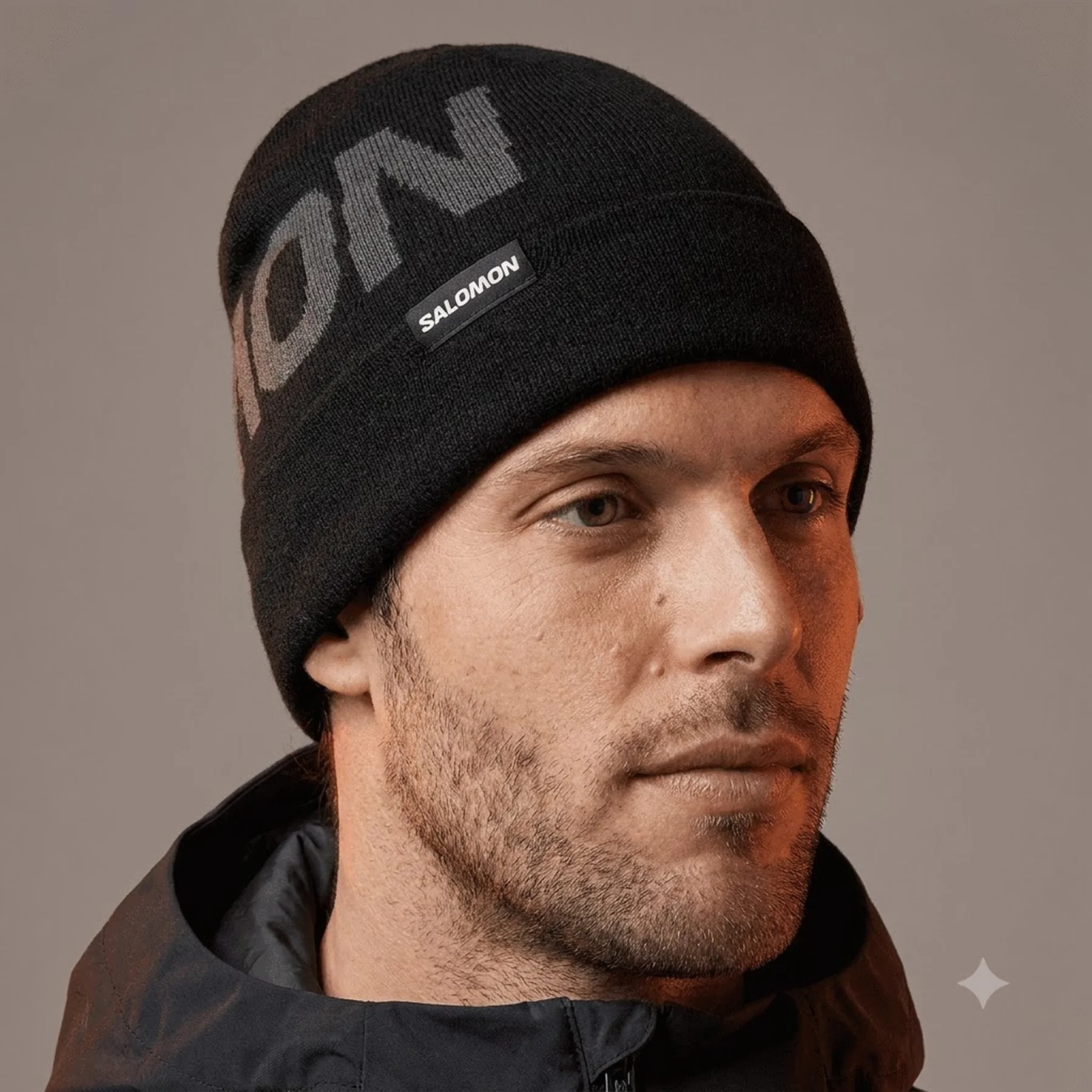 Шапка HERMITAGE BEANIE-DEEP BLACK LC2152900 SALOMON OSFA Чорний