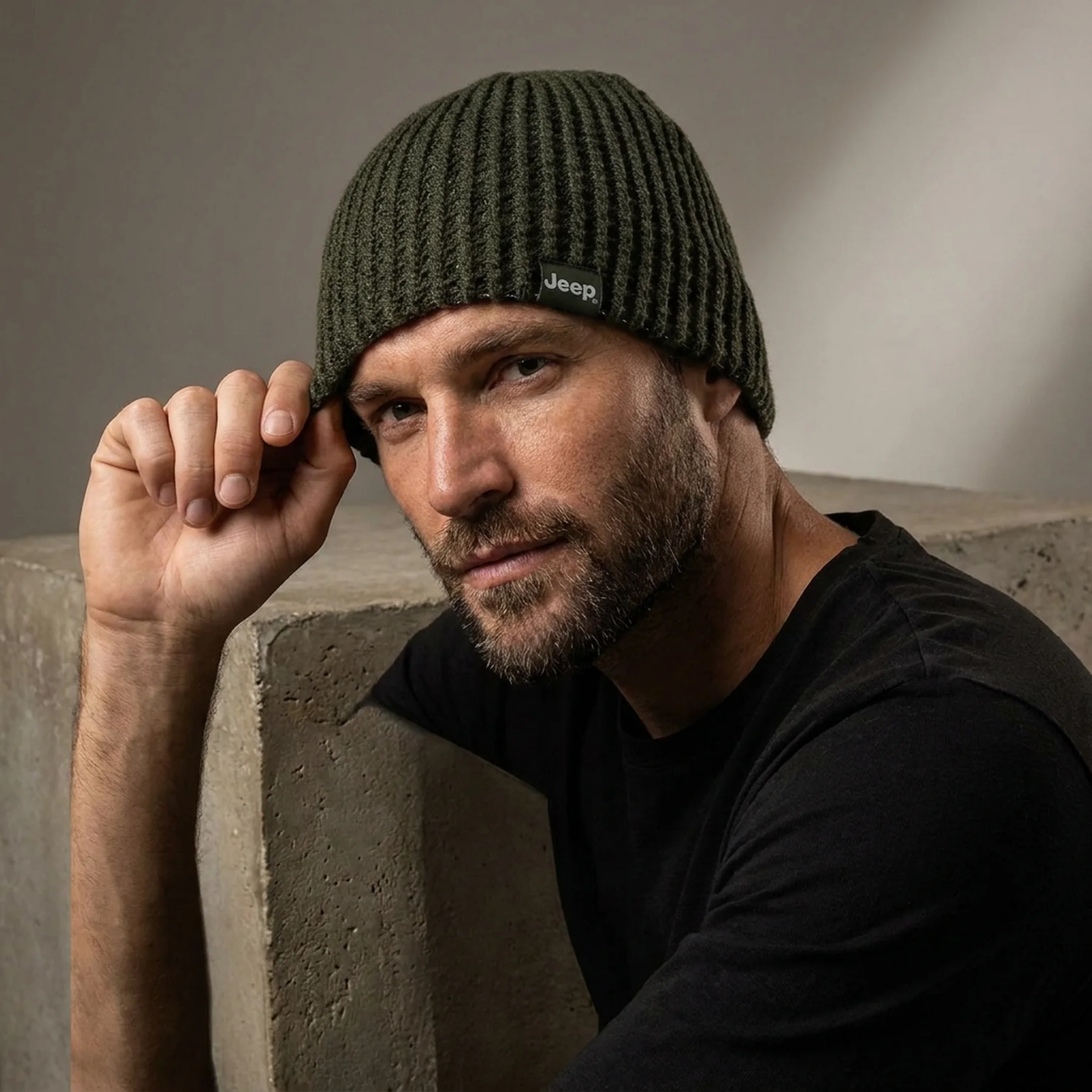 Шапка JEEP REVERSIBLE TRICOT HAT J22W