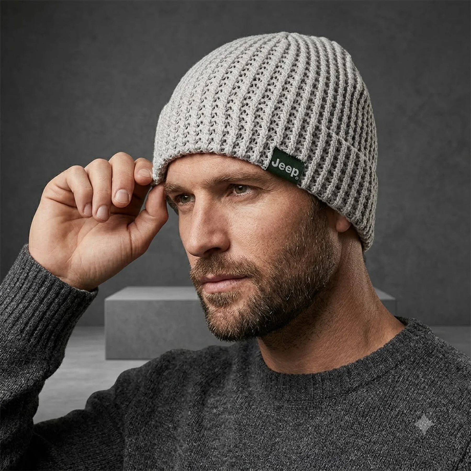 Шапка JEEP REVERSIBLE TRICOT HAT J22W