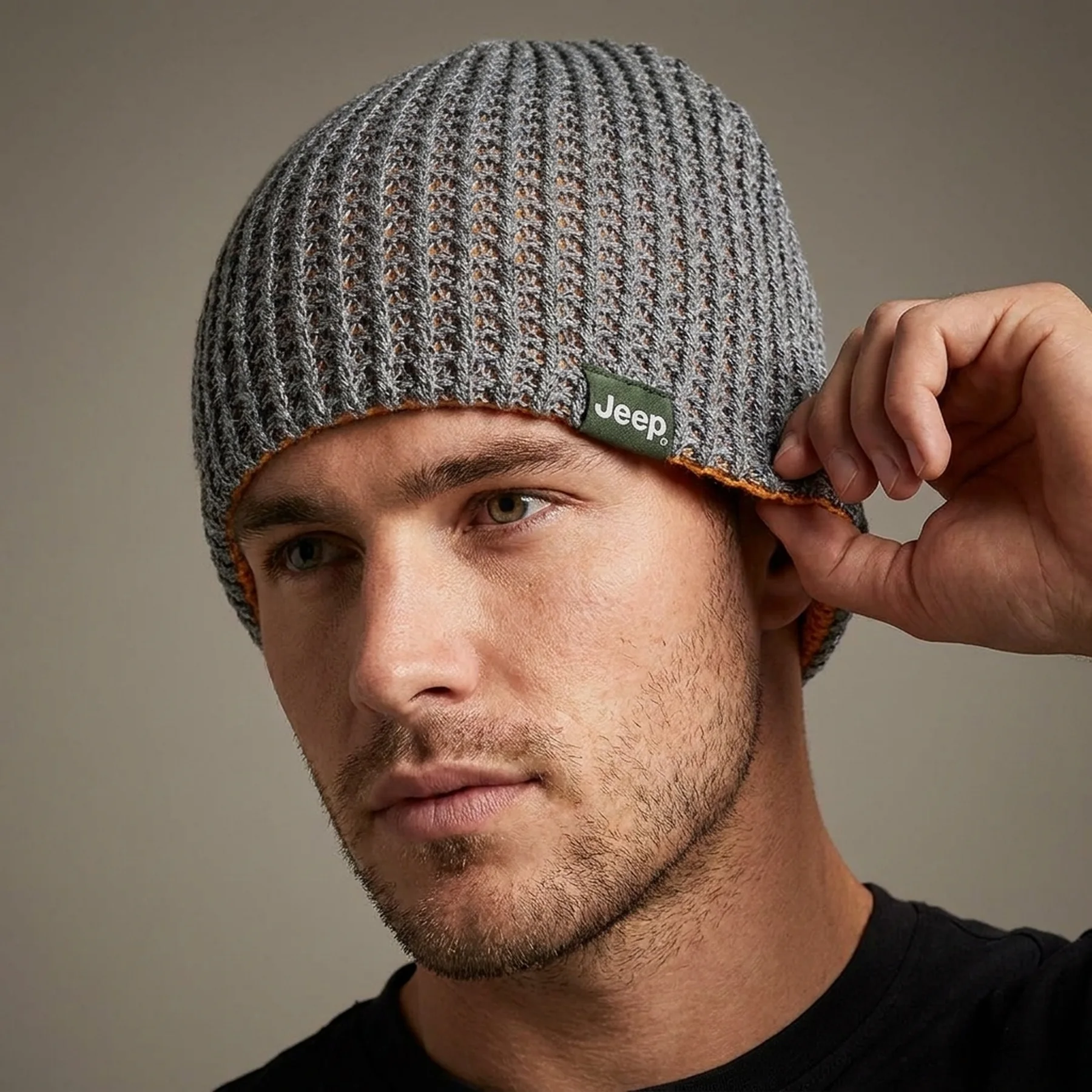 Шапка JEEP REVERSIBLE TRICOT HAT J22W