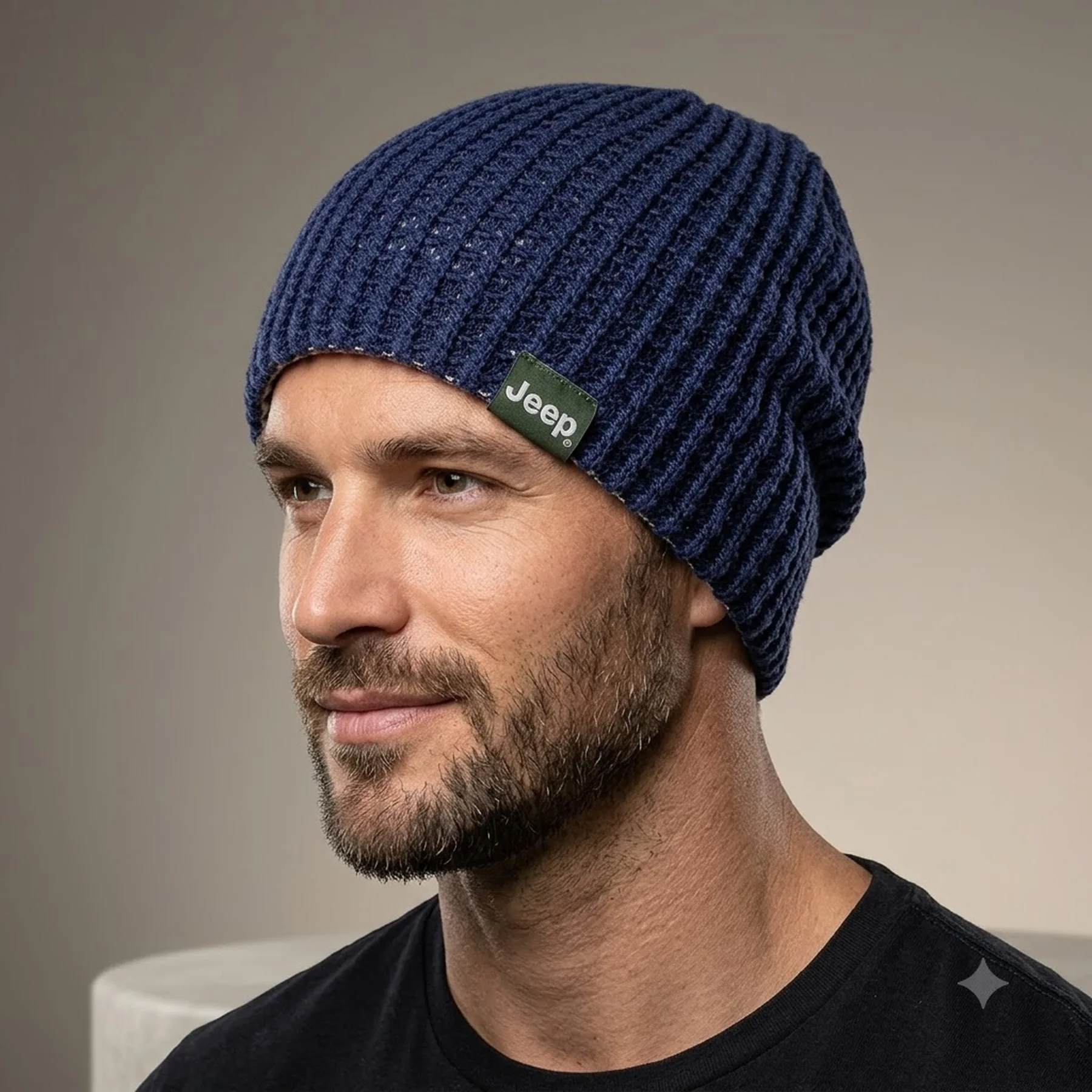 Шапка JEEP REVERSIBLE TRICOT HAT J22W