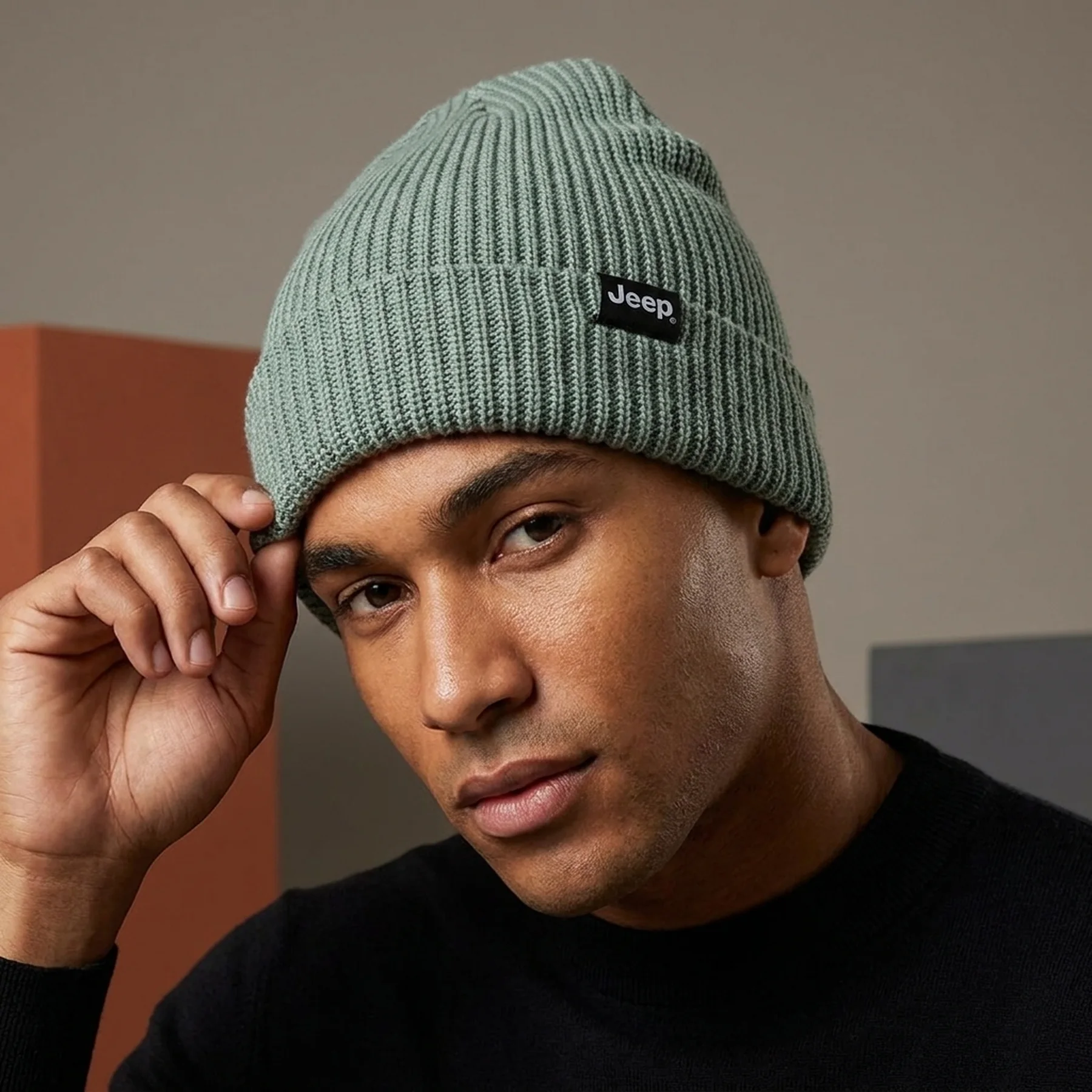 Шапка JEEP RIBBED TRICOT HAT WITH CUFF J22W