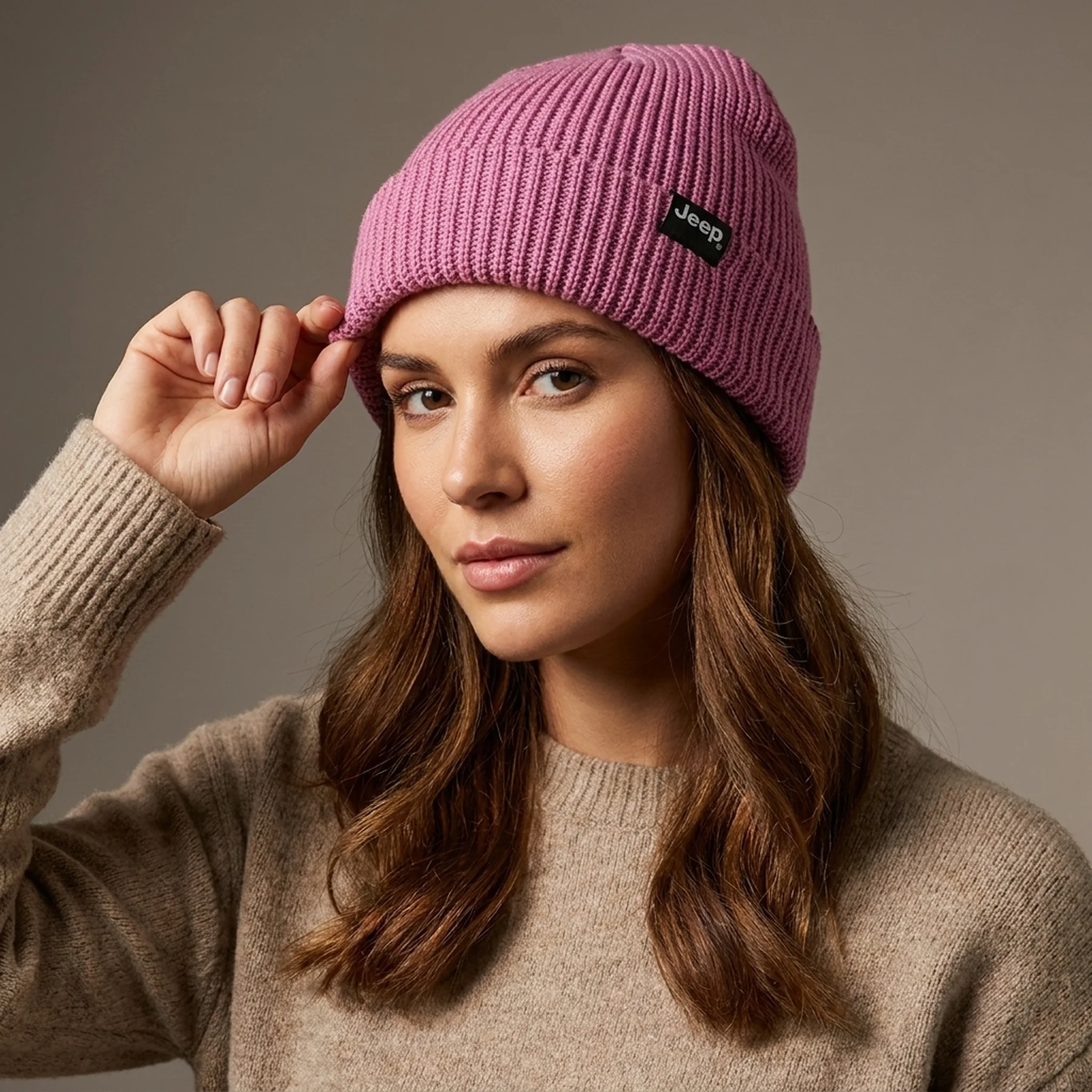 Шапка JEEP RIBBED TRICOT HAT WITH CUFF J22W