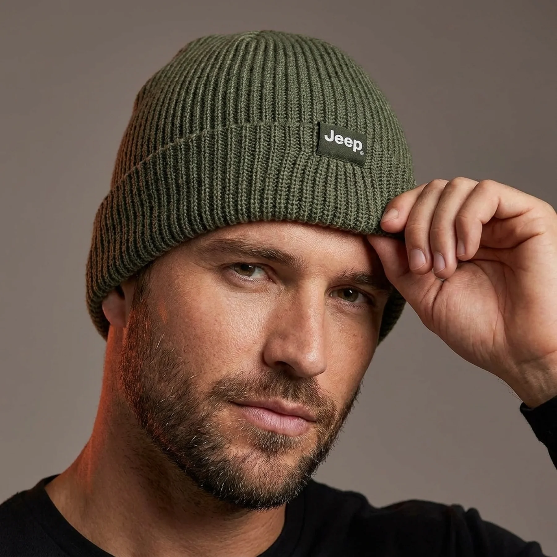 Шапка JEEP RIBBED TRICOT HAT WITH CUFF J22W
