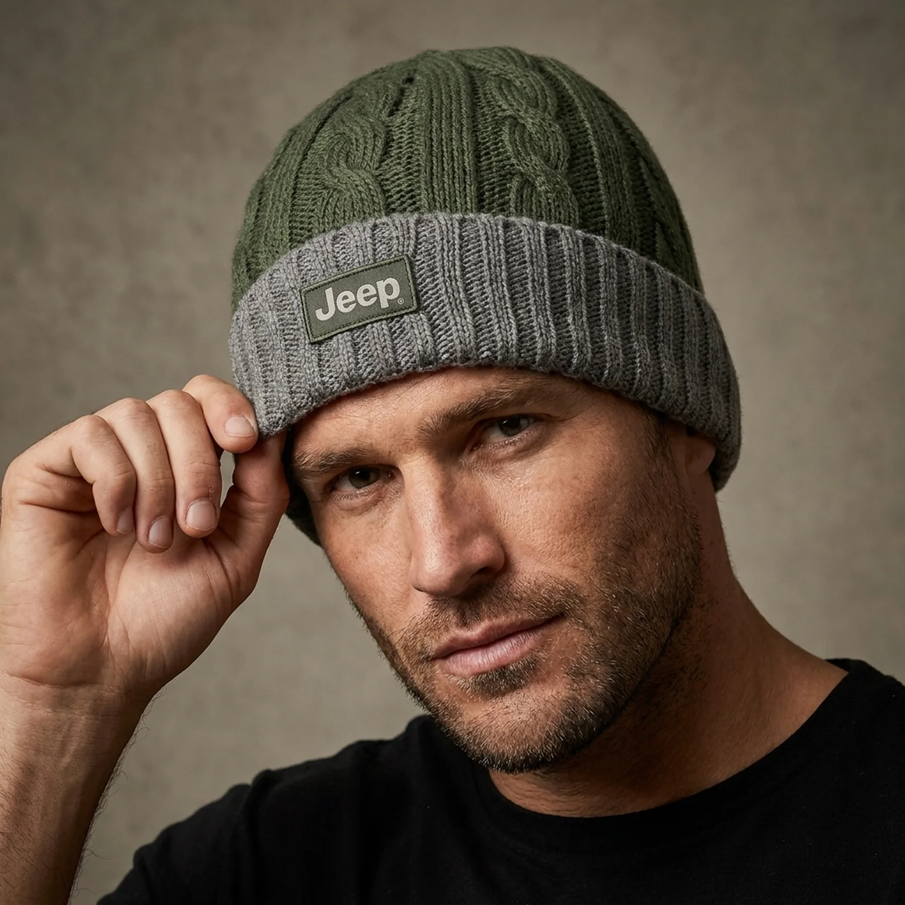 Шапка JEEP TWISTED TRICOT HAT J22W