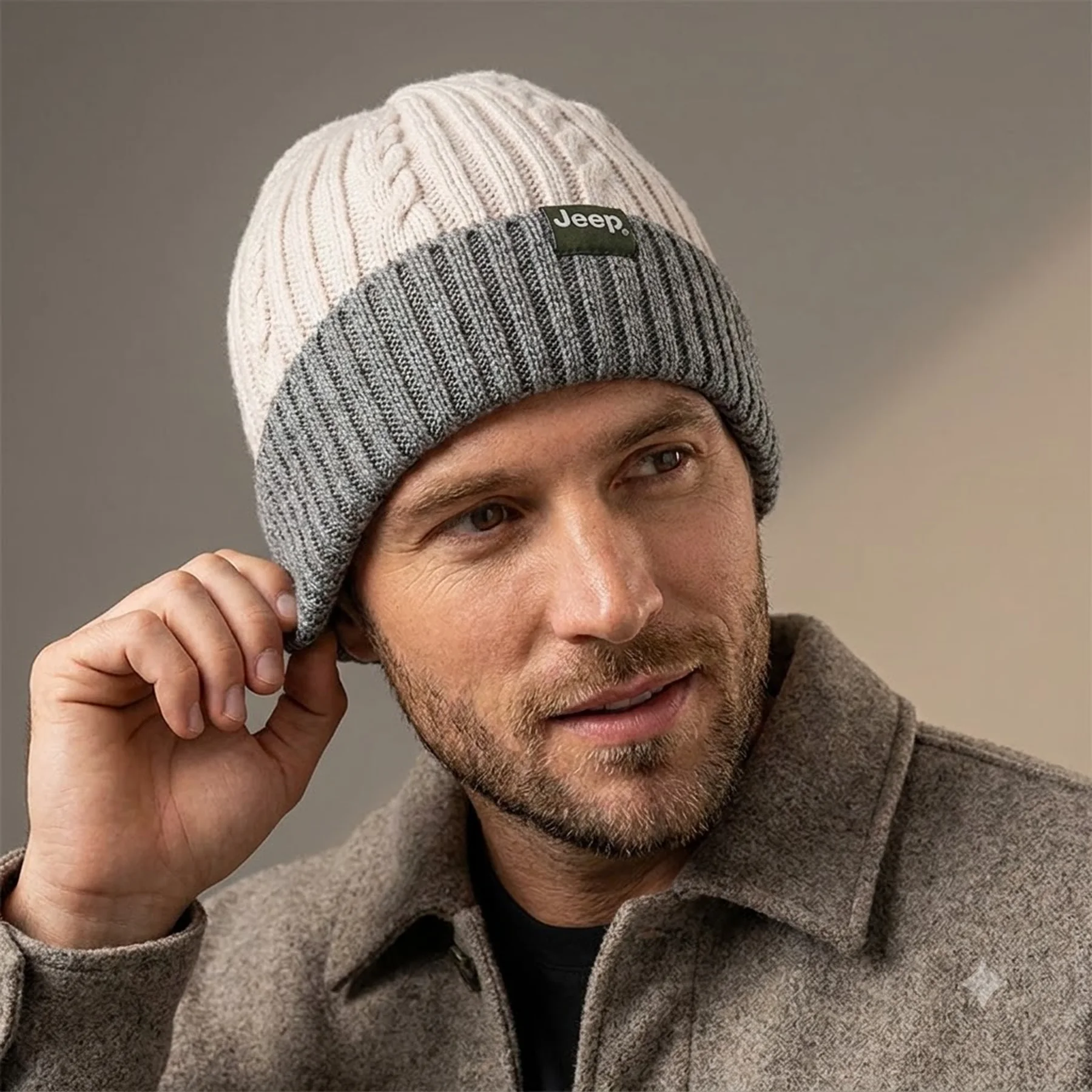 Шапка JEEP TWISTED TRICOT HAT J22W