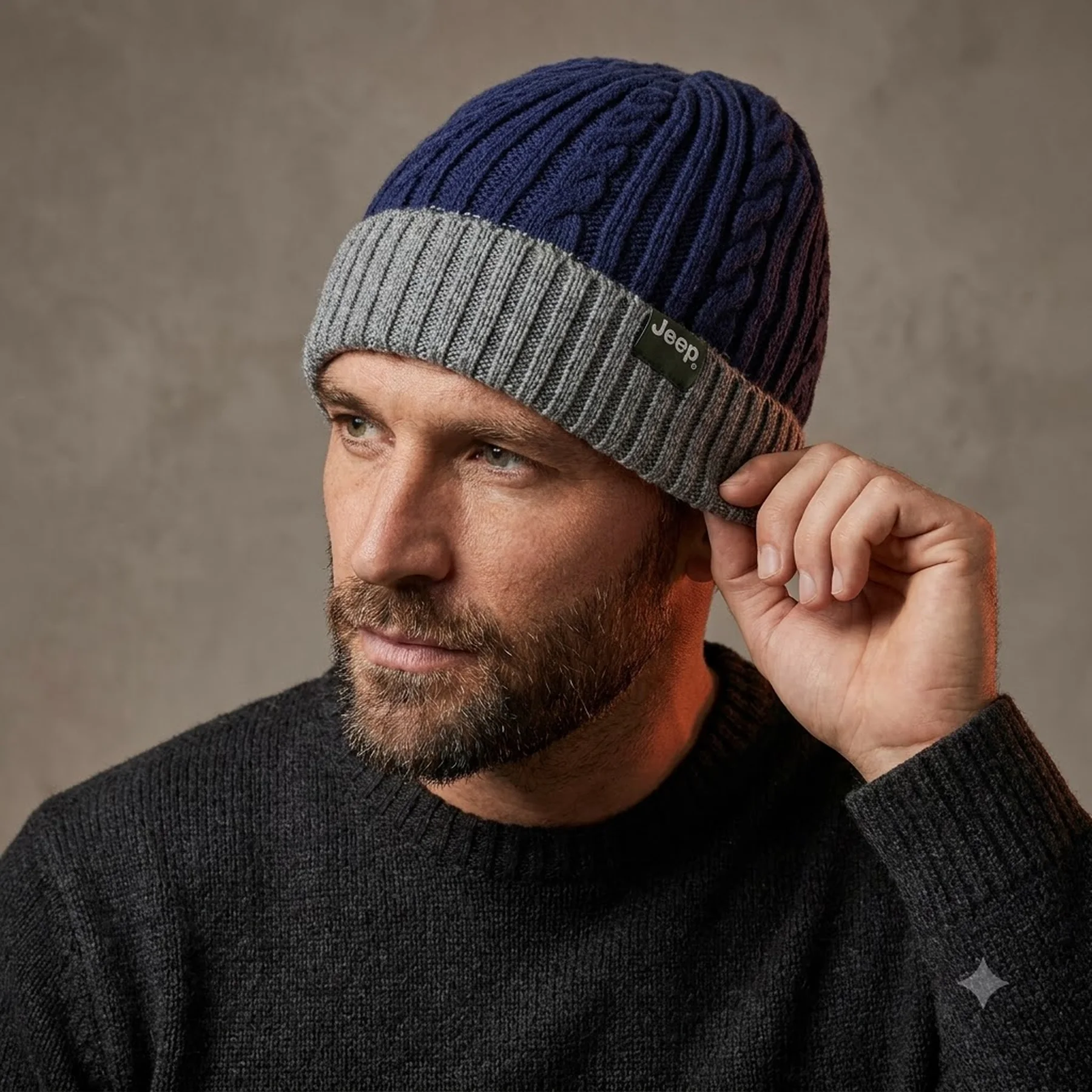 Шапка JEEP TWISTED TRICOT HAT J22W