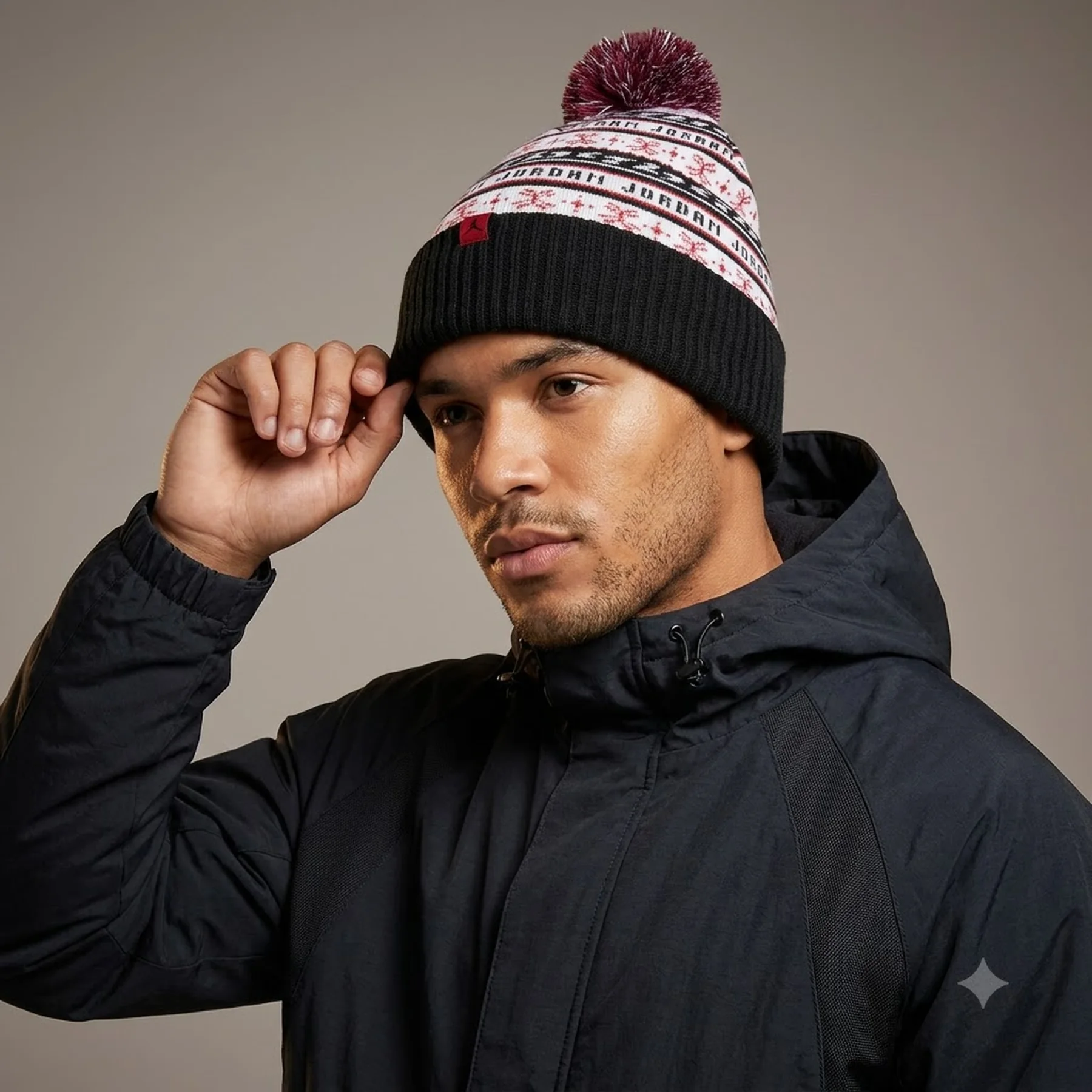 Шапка Jordan CUFFED BEANIE JM HOL
