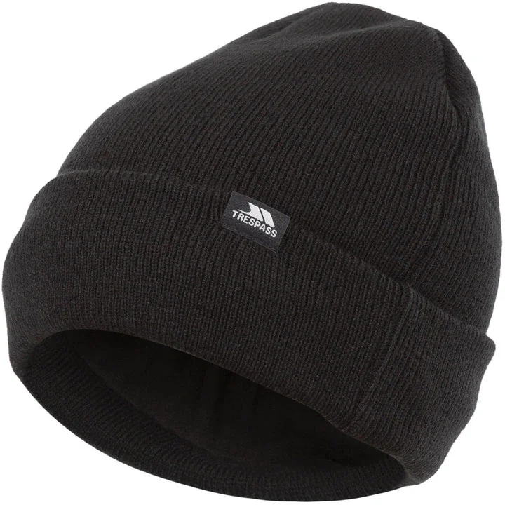 Шапка LITTLEBROOK - ADULT BEANIE UAHSHATR0029-Black Trespass TU Чорний