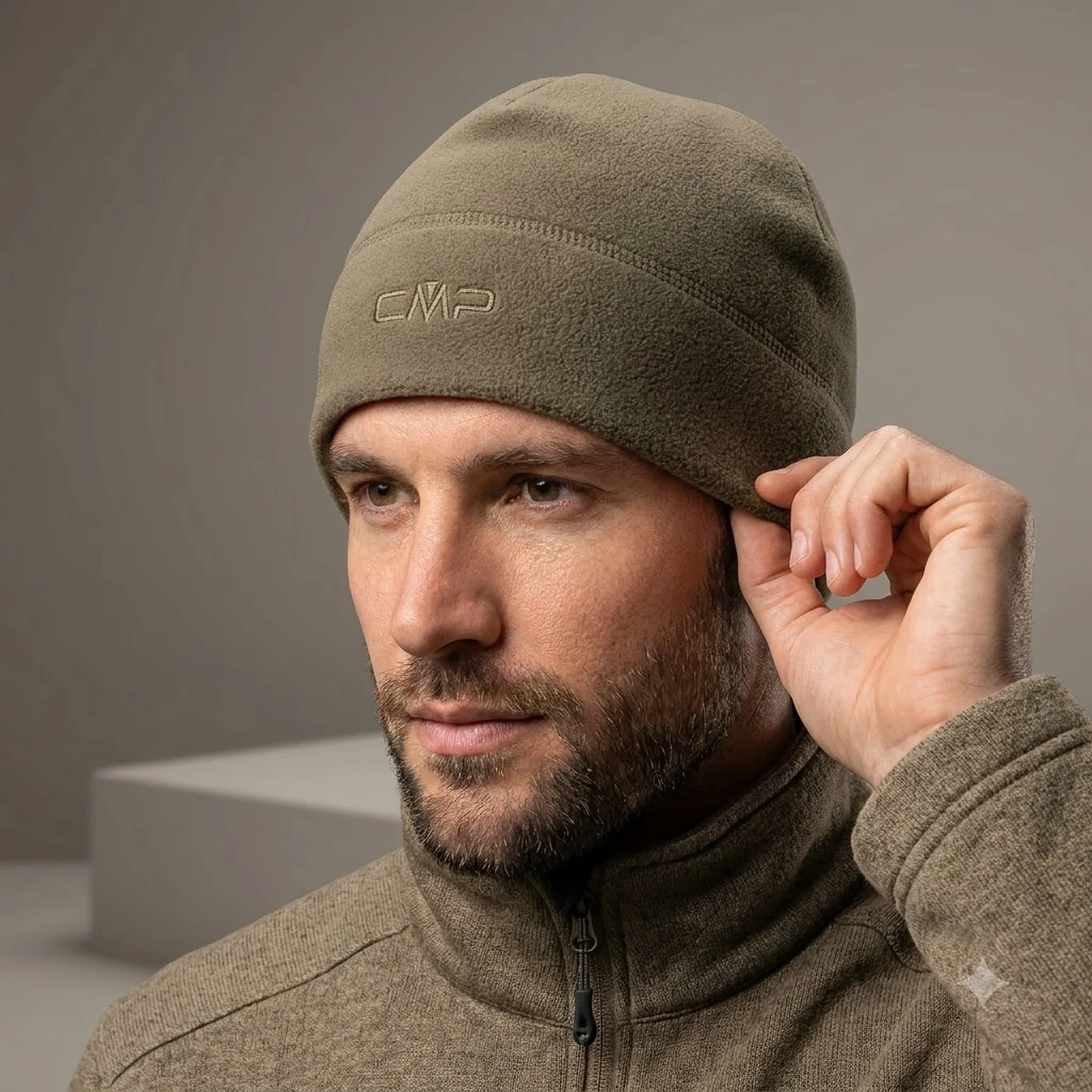 Шапка MAN FLEECE HAT 6505302-F876 CMP UNI Хакі