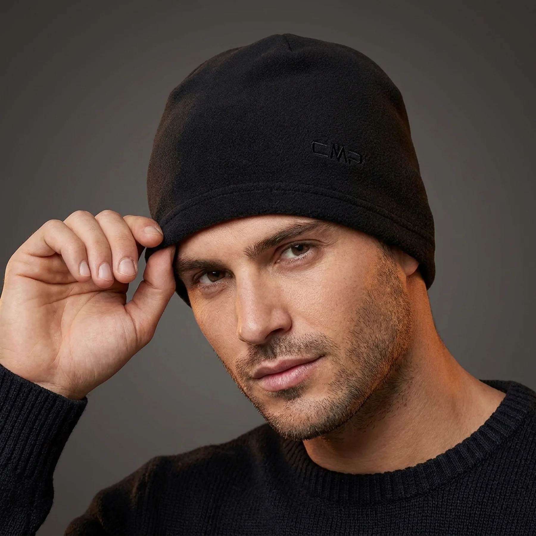Шапка MAN FLEECE HAT 6505302-U901 CMP UNI Чорний