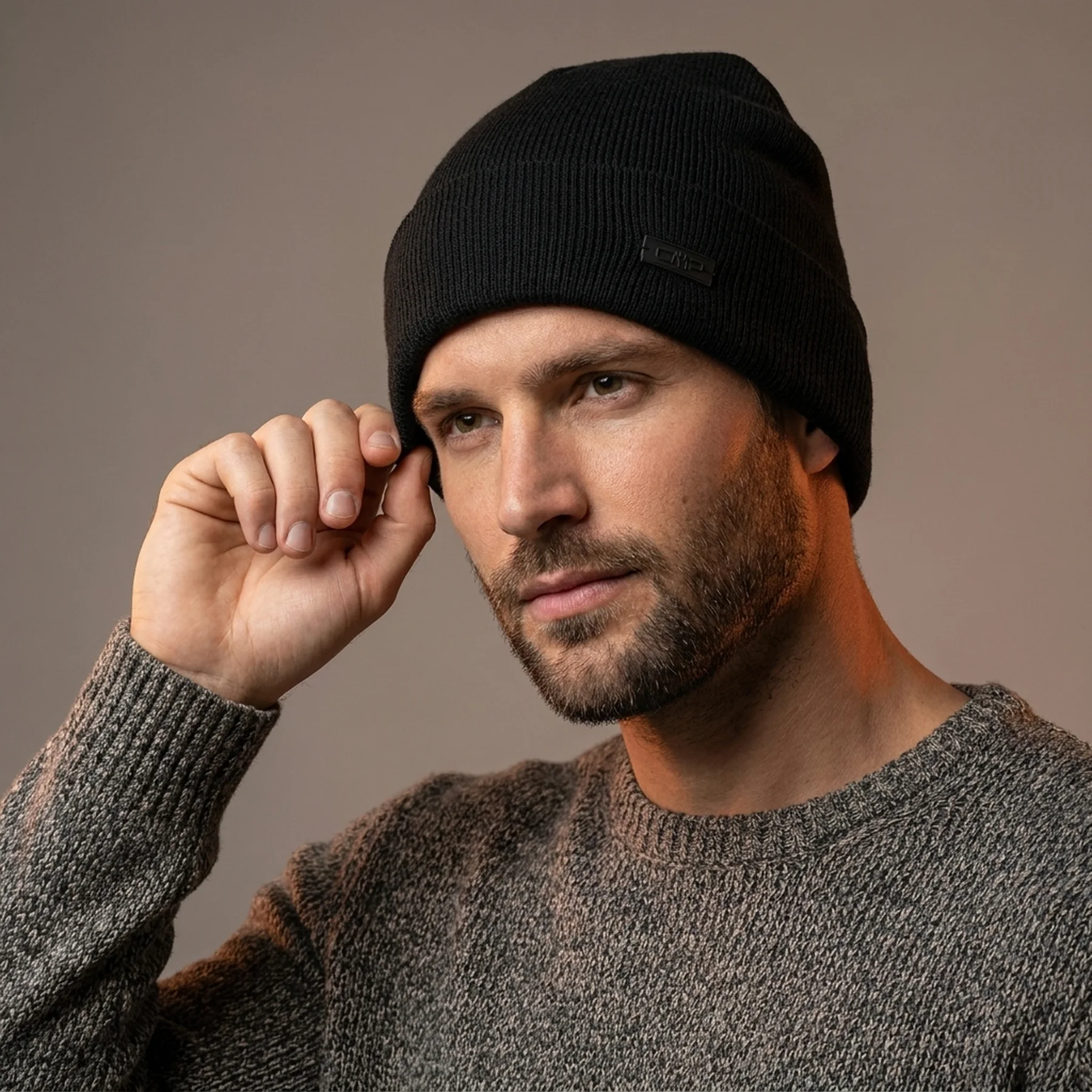 Шапка MAN KNITTED HAT 5505605-U901 CMP UNI Чорний