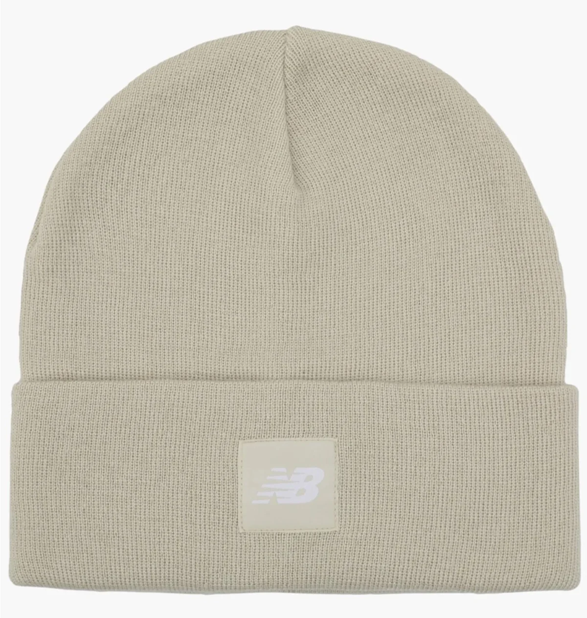 Шапка унісекс New Balance Cuffed Beanie Flying Logo Beige LAH13034TWF MISC