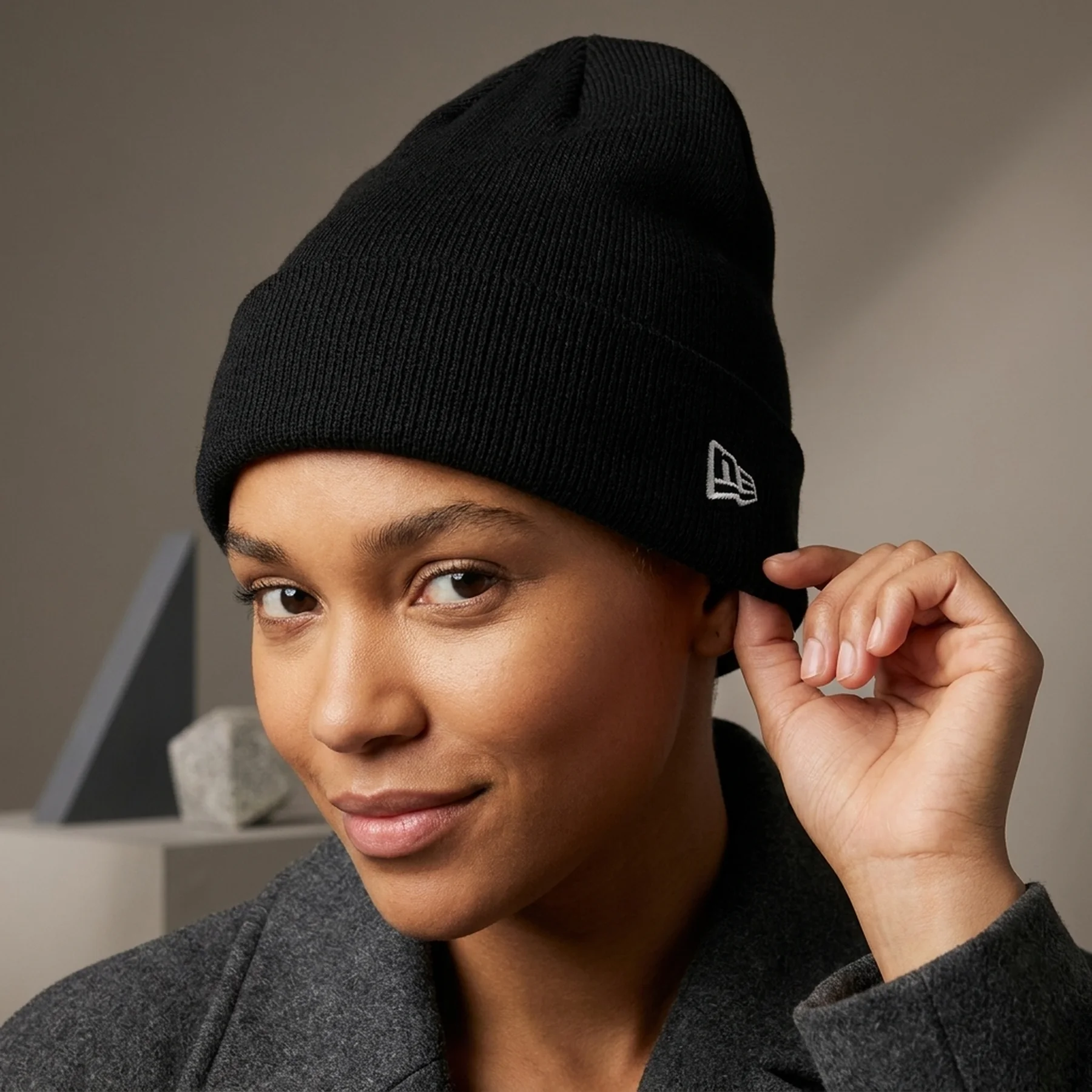 Бейсболка New Era NEW ERA CUFF KNIT NVY